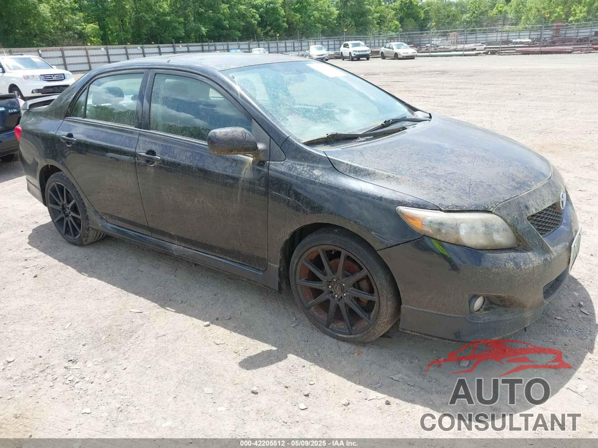 TOYOTA COROLLA 2009 - 2T1BU40E39C096063