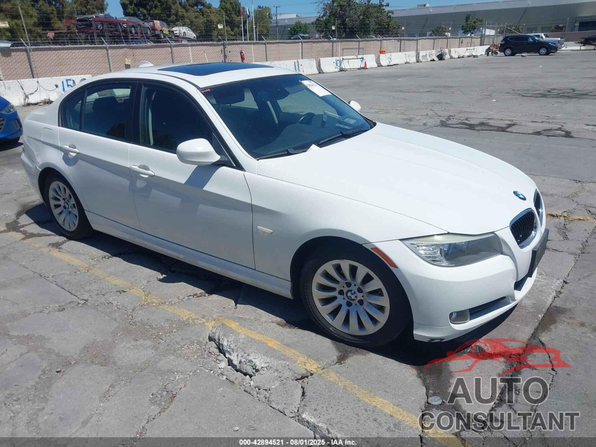 BMW 328I 2009 - WBAPH57509NL79777