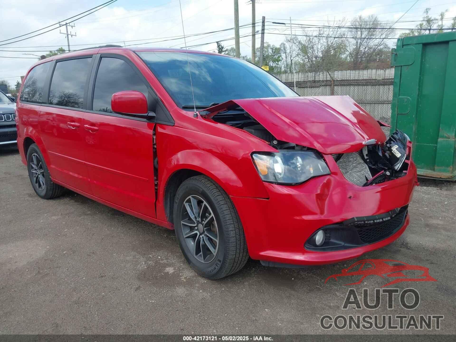 DODGE GRAND CARAVAN 2016 - 2C4RDGEG8GR265842