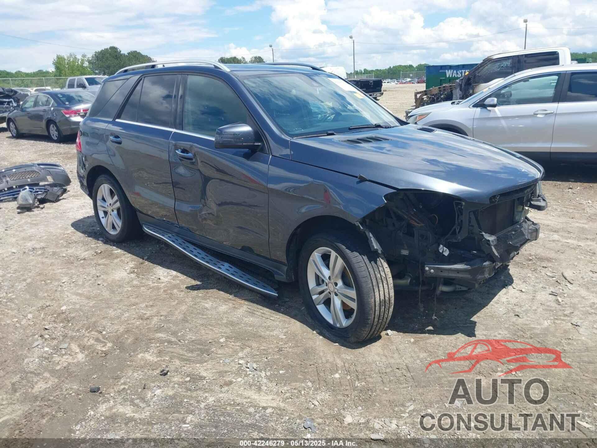 MERCEDES-BENZ ML 350 2015 - 4JGDA5JB7FA574881