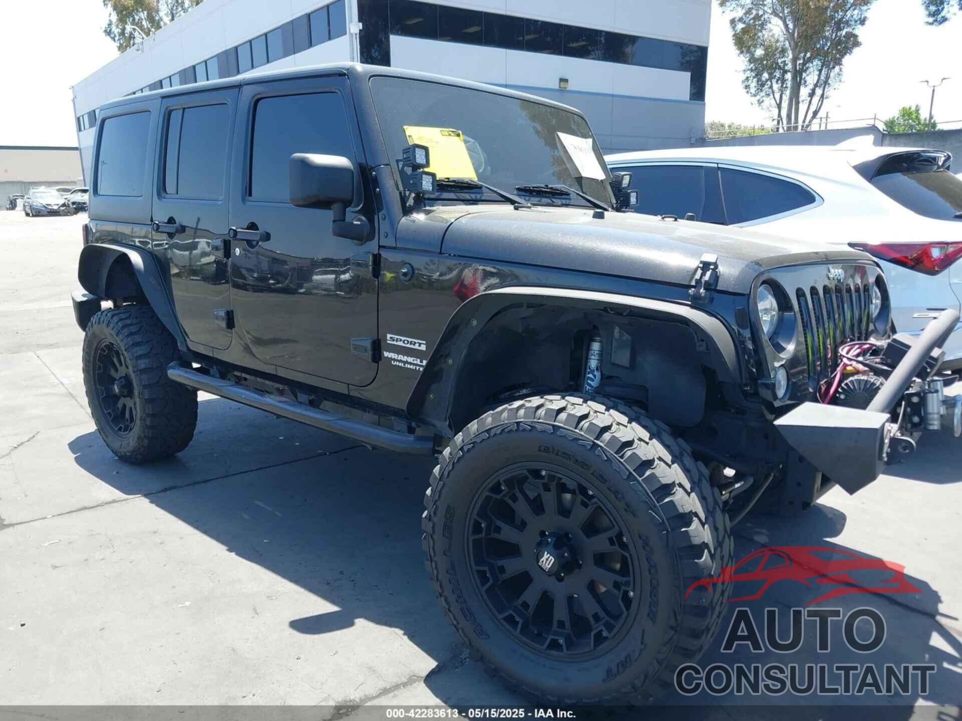 JEEP WRANGLER UNLIMITED 2015 - 1C4HJWDG7FL544447