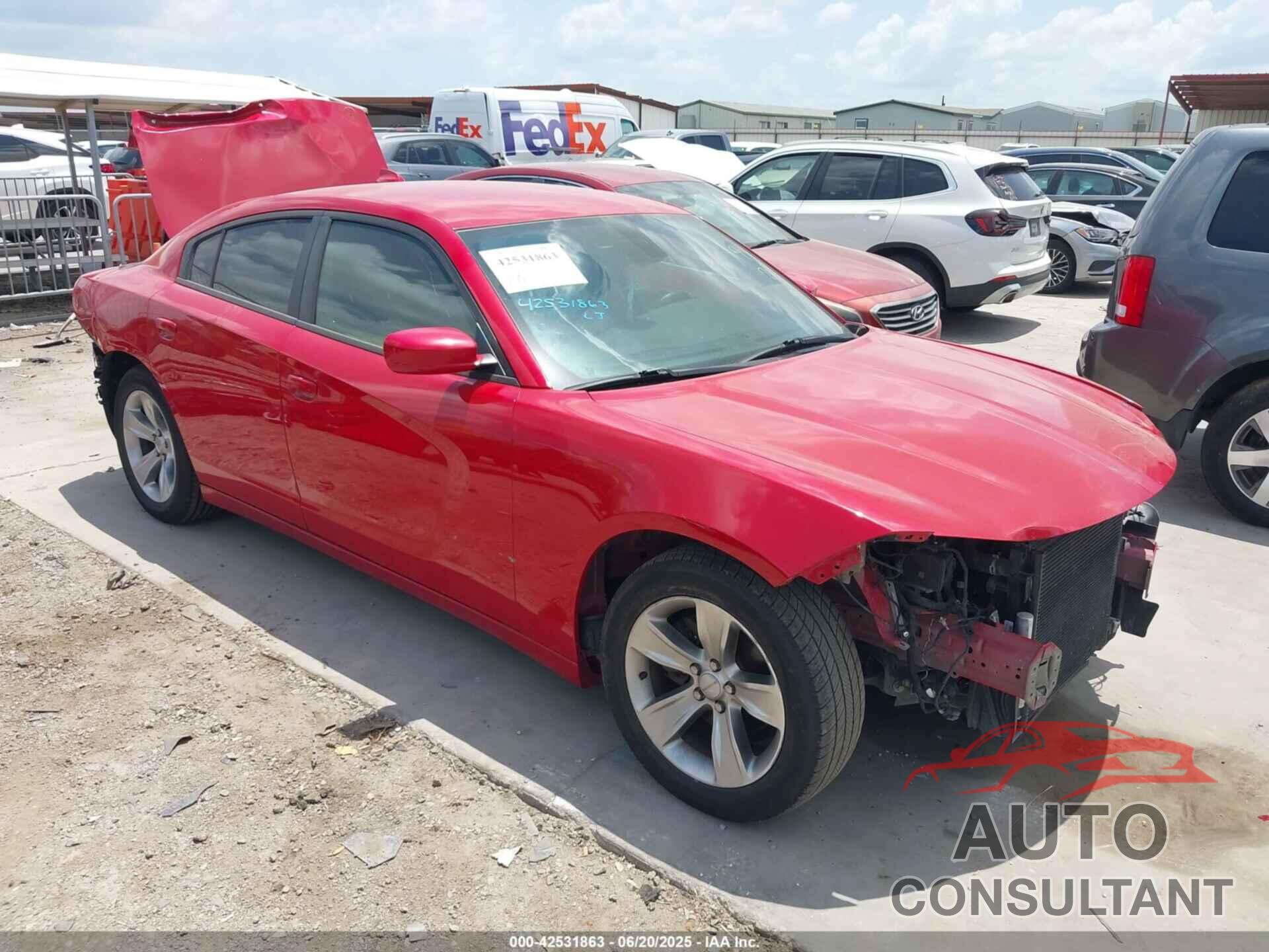 DODGE CHARGER 2016 - 2C3CDXHG4GH350110