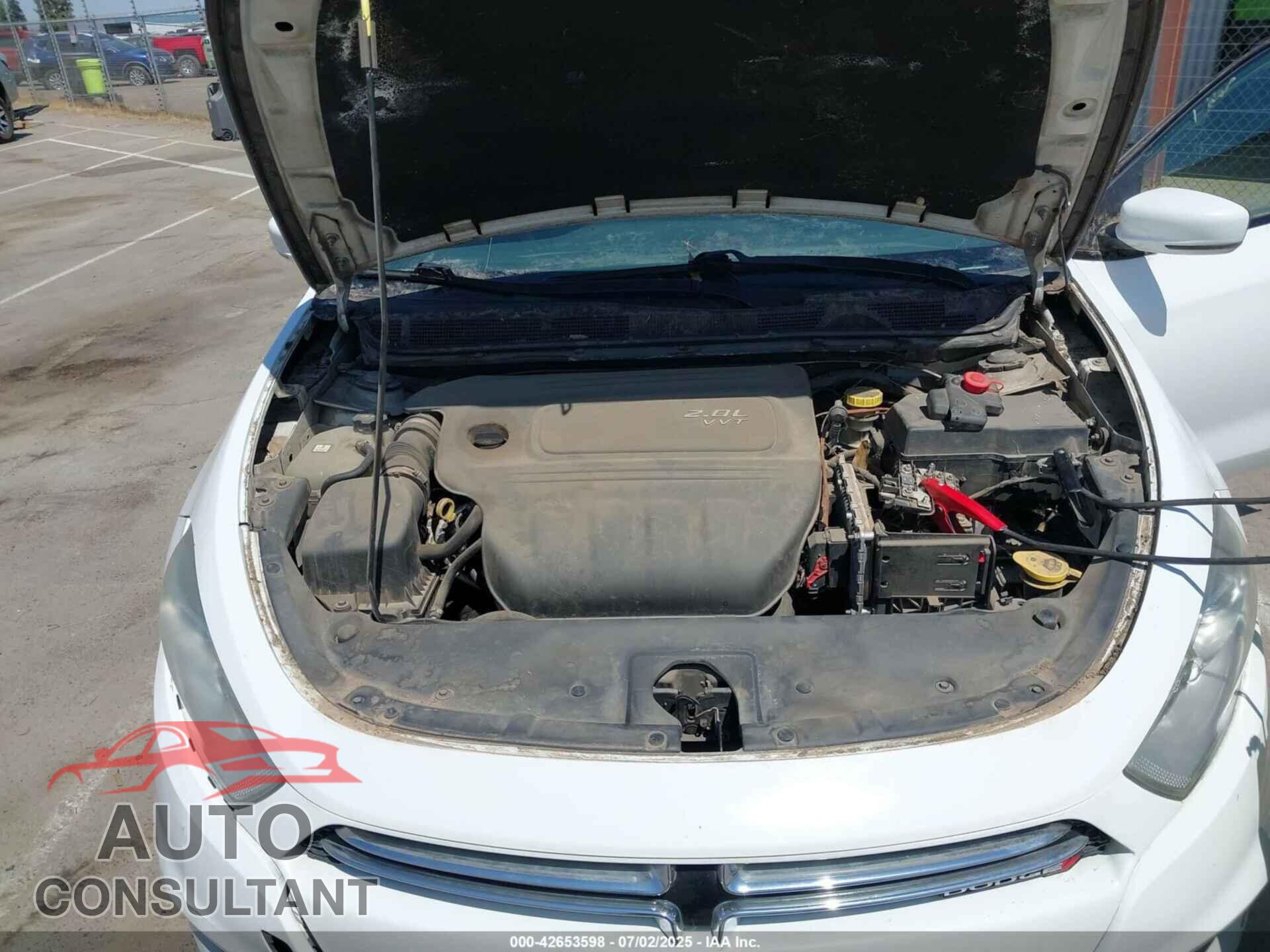 DODGE DART 2013 - 1C3CDFCA4DD147580