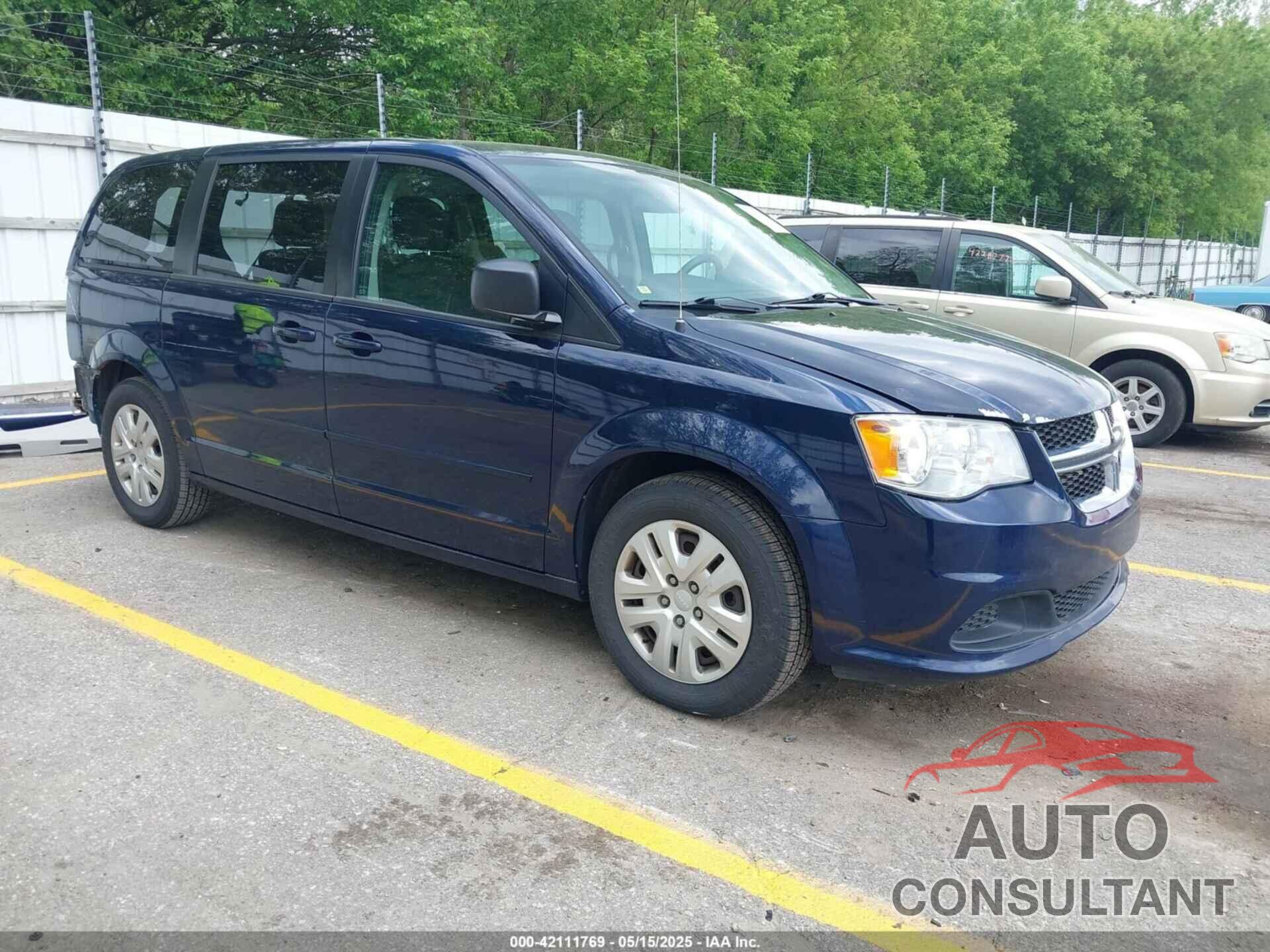 DODGE GRAND CARAVAN 2016 - 2C4RDGBG3GR168391