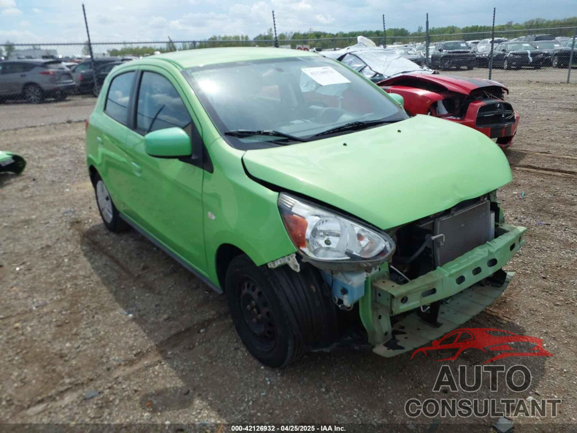 MITSUBISHI MIRAGE 2015 - ML32A3HJ3FH002472
