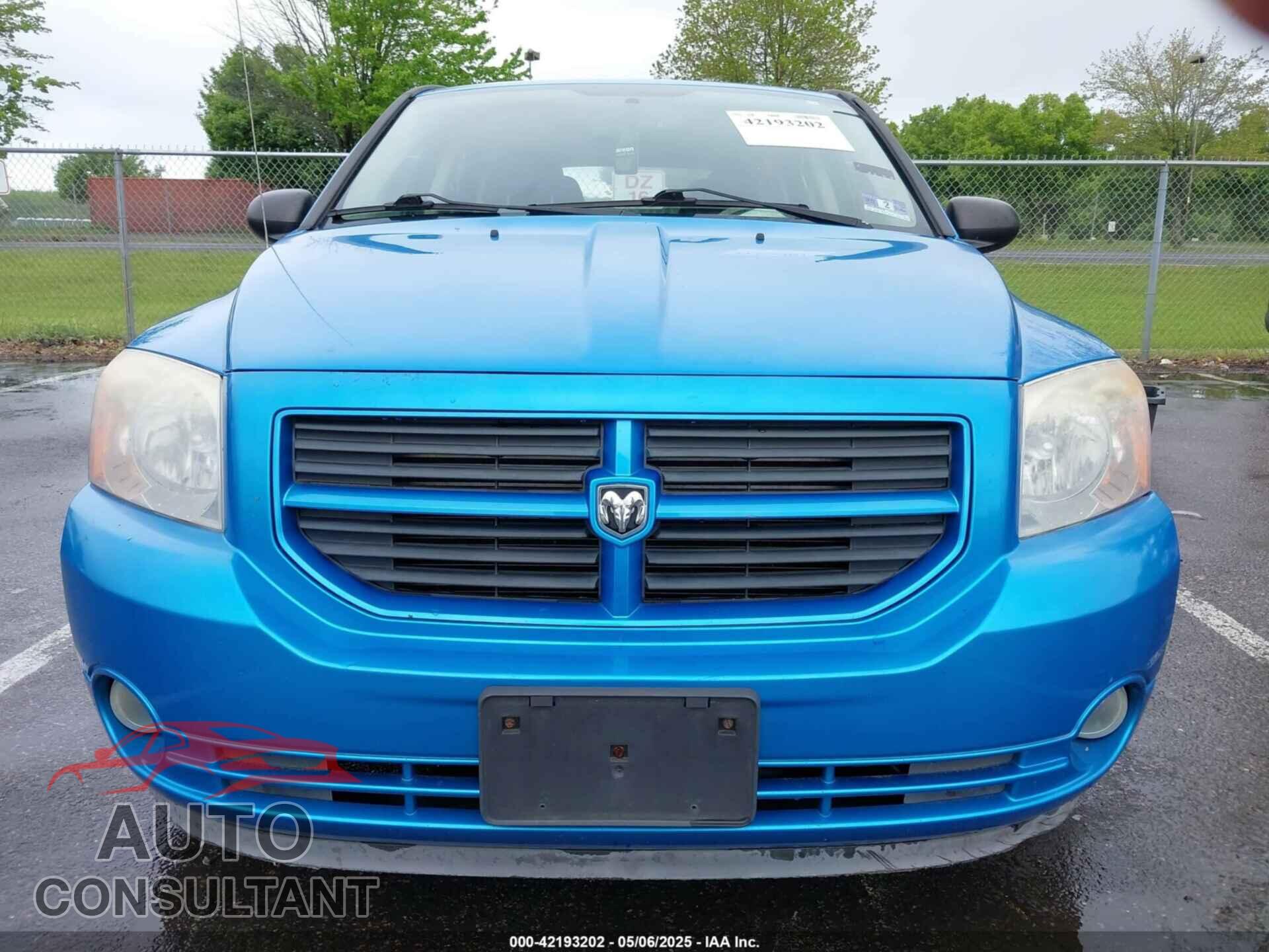 DODGE CALIBER 2009 - 1B3HB48A39D163685