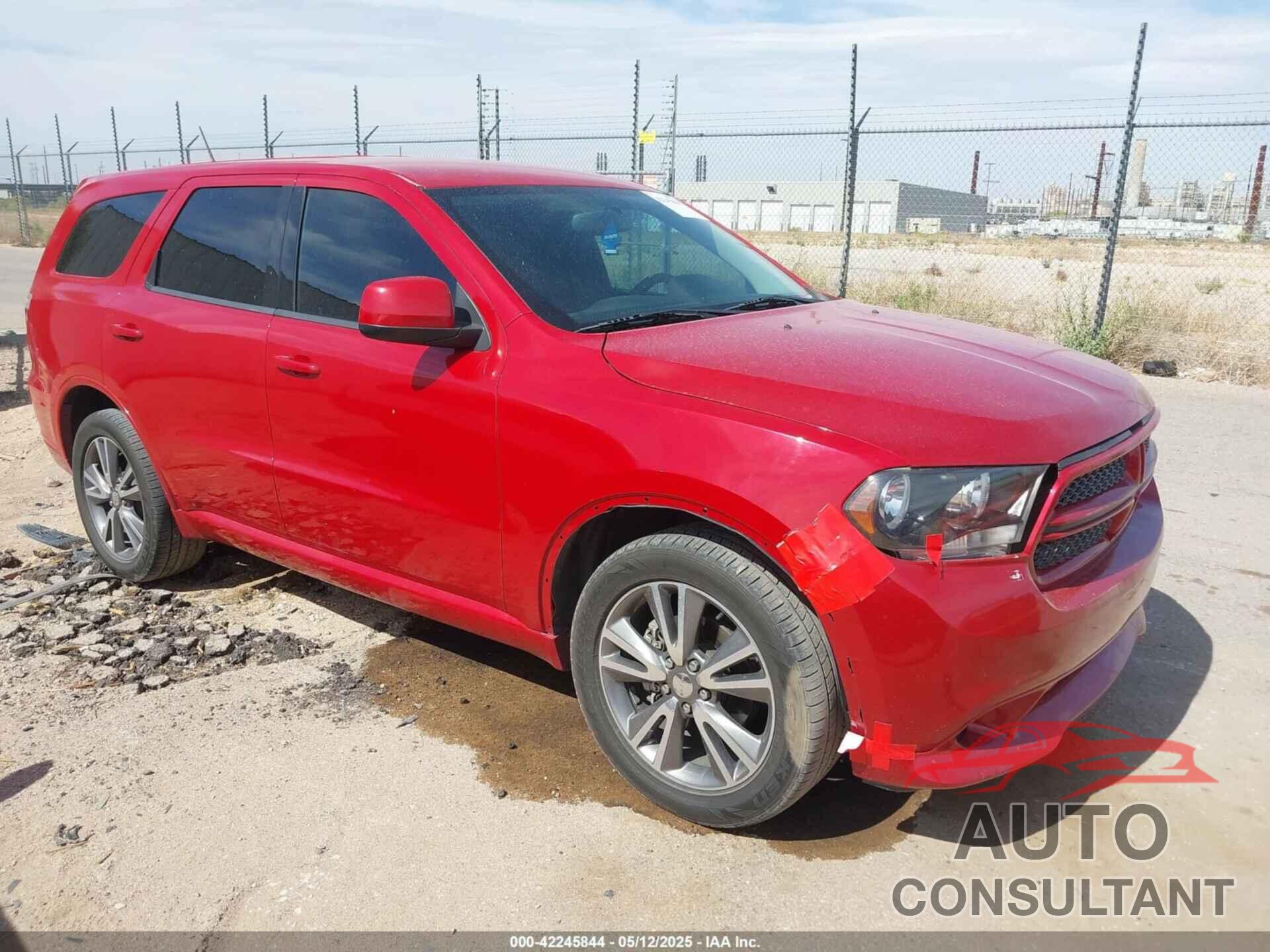 DODGE DURANGO 2013 - 1C4RDHAG0DC672411