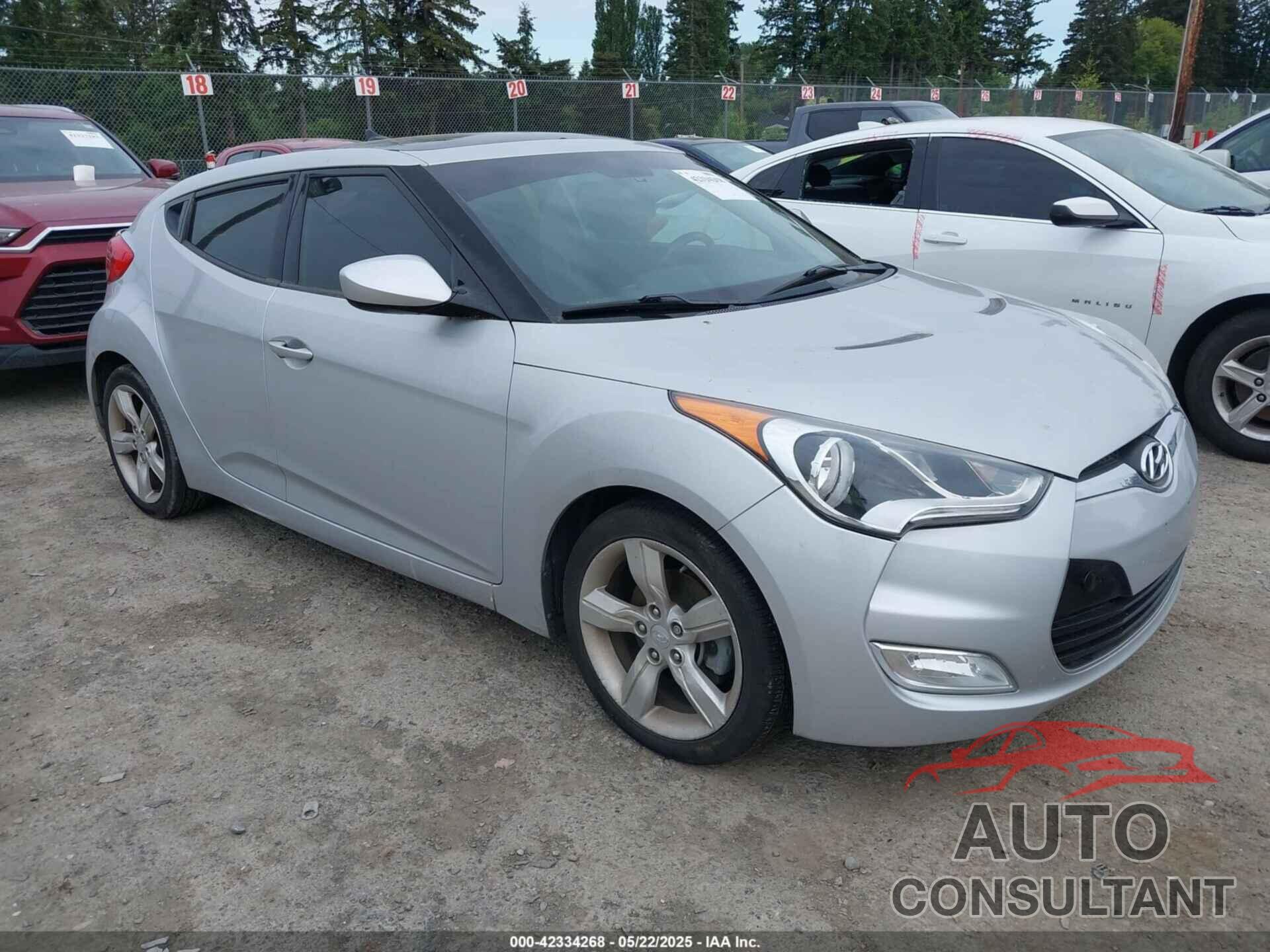 HYUNDAI VELOSTER 2014 - KMHTC6AD6EU217282