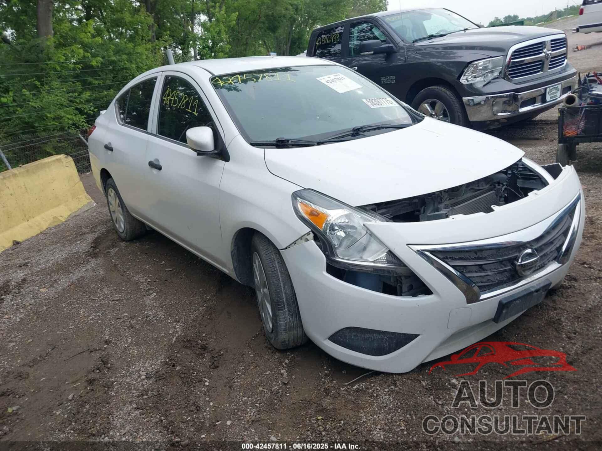 NISSAN VERSA 2016 - 3N1CN7APXGL886167