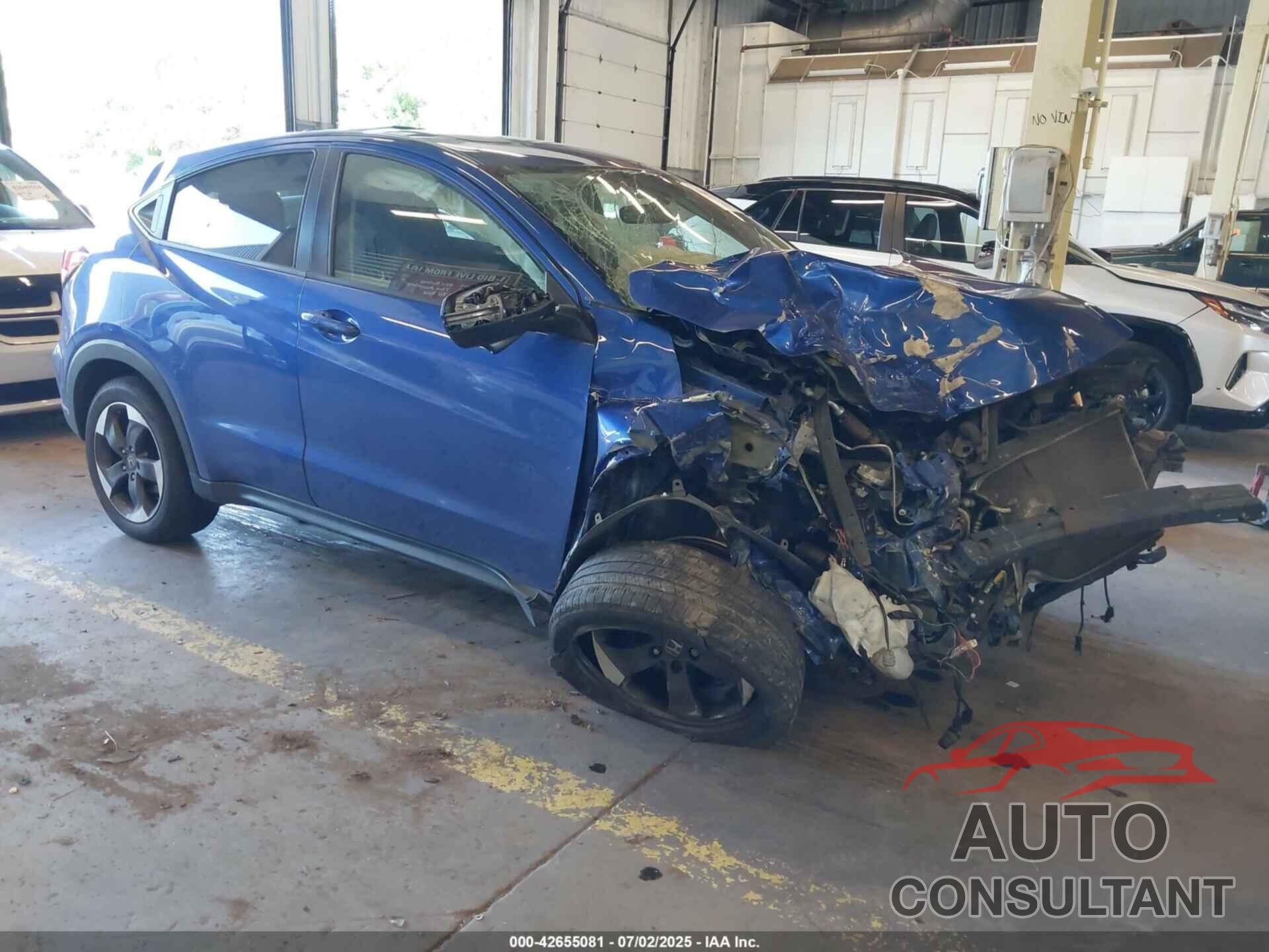 HONDA HR-V 2018 - 3CZRU6H57JG718487