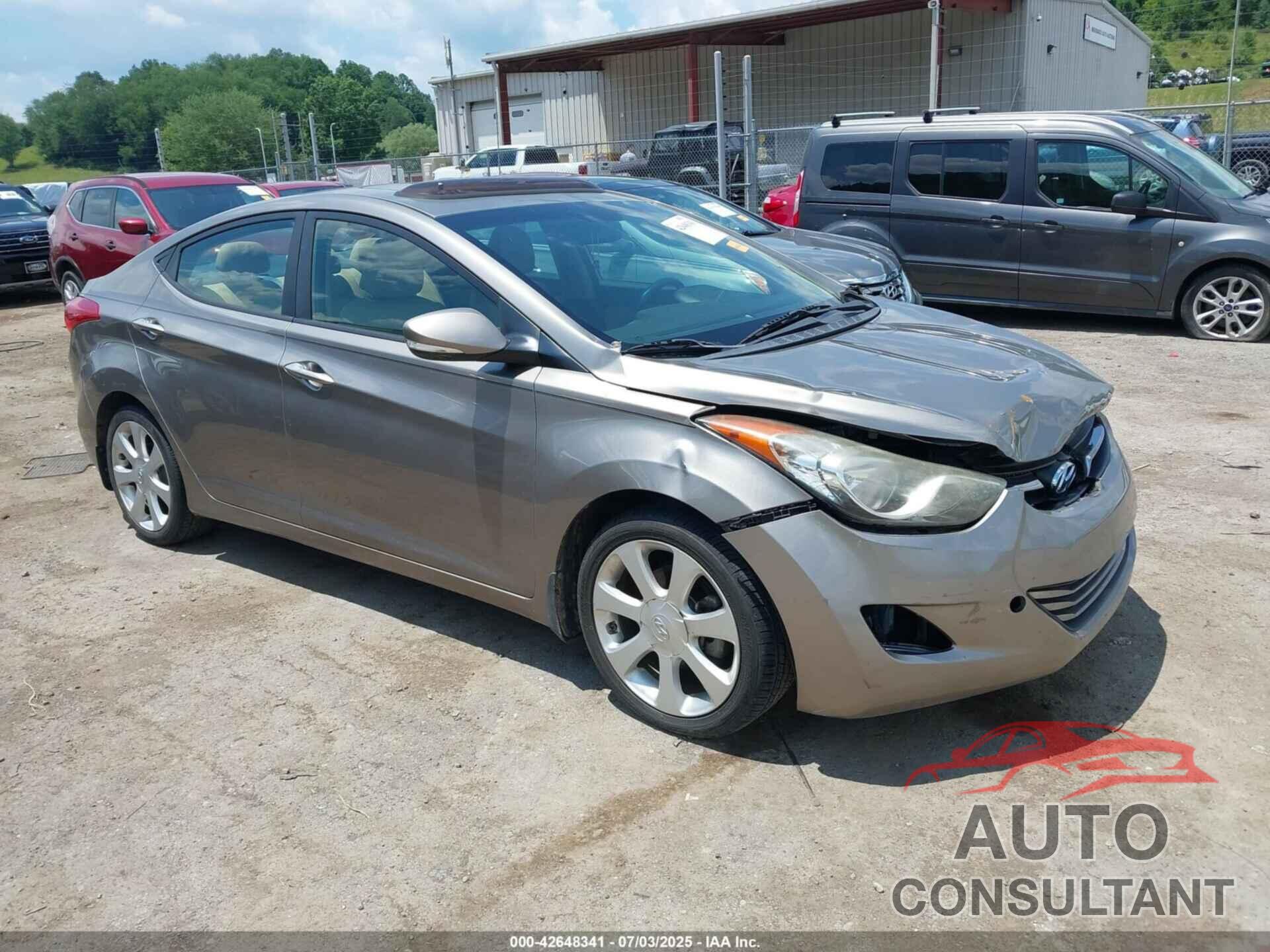 HYUNDAI ELANTRA 2013 - 5NPDH4AE2DH267094