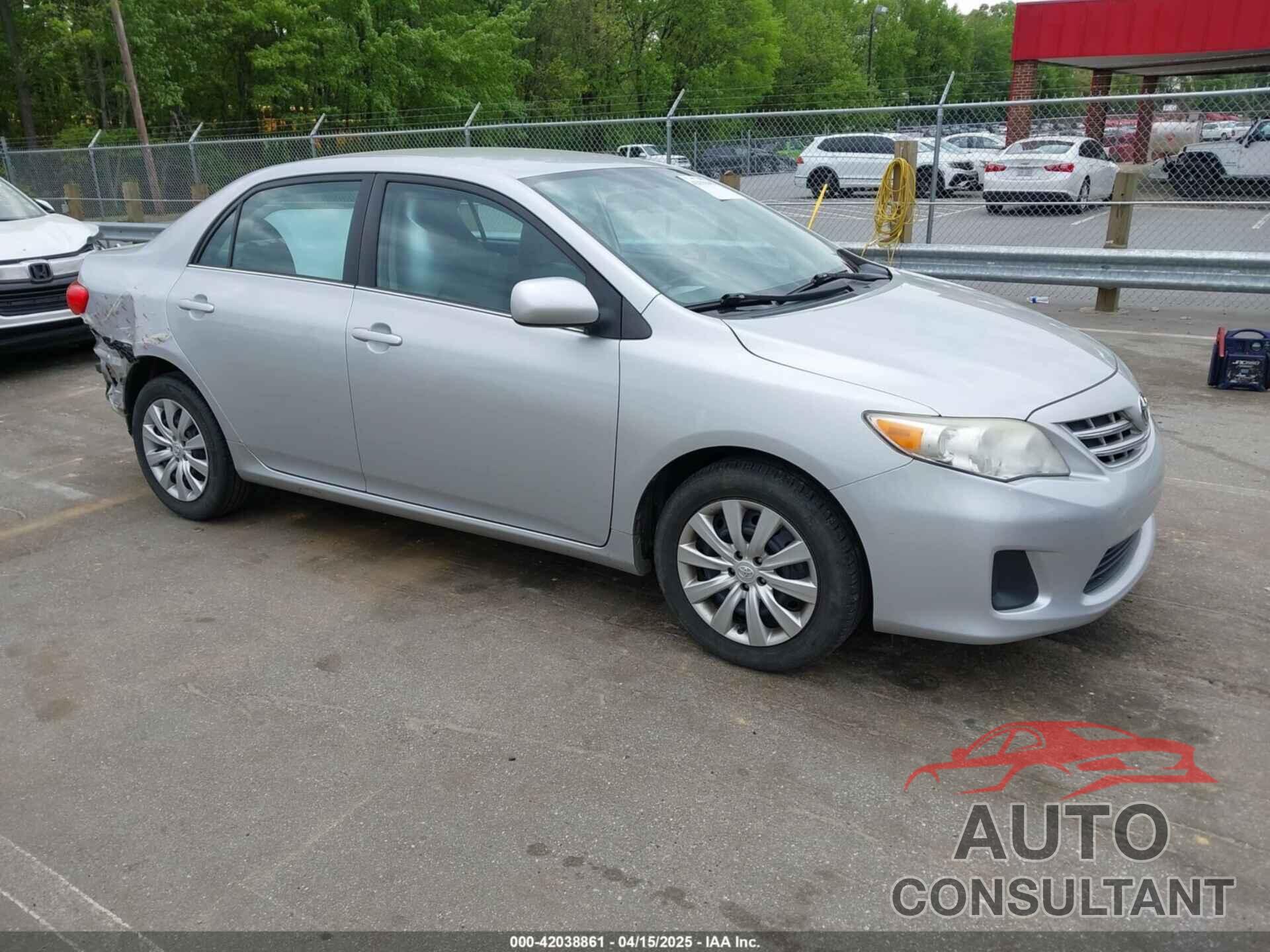 TOYOTA COROLLA 2013 - 5YFBU4EE6DP177947