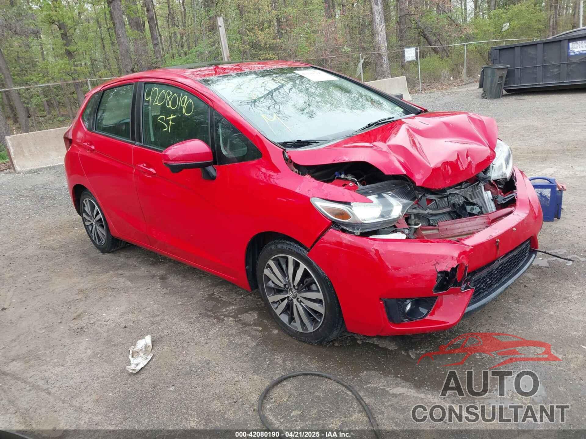 HONDA FIT 2015 - 3HGGK5H81FM756461