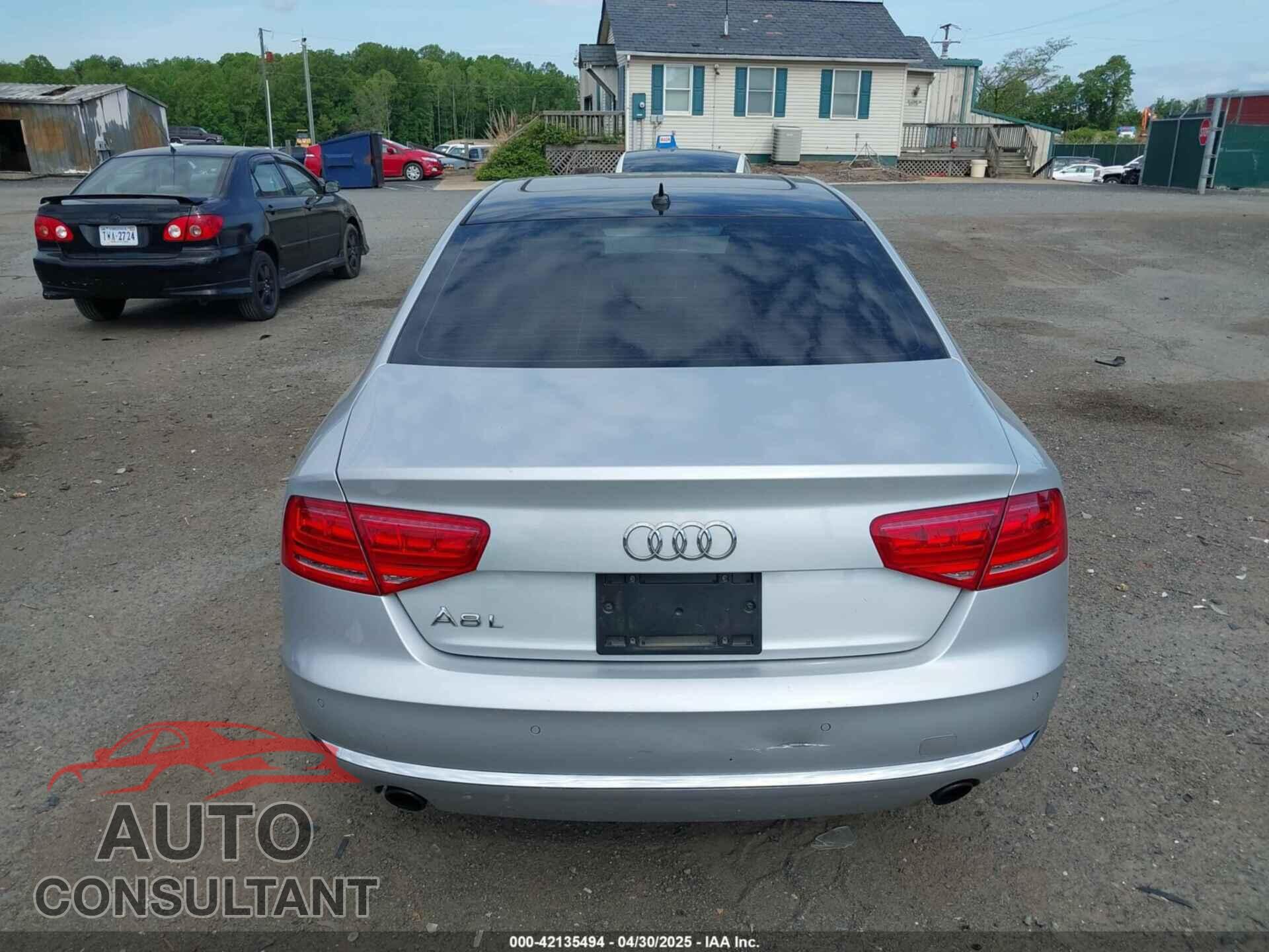 AUDI A8 L 2013 - WAURGAFD5DN029065