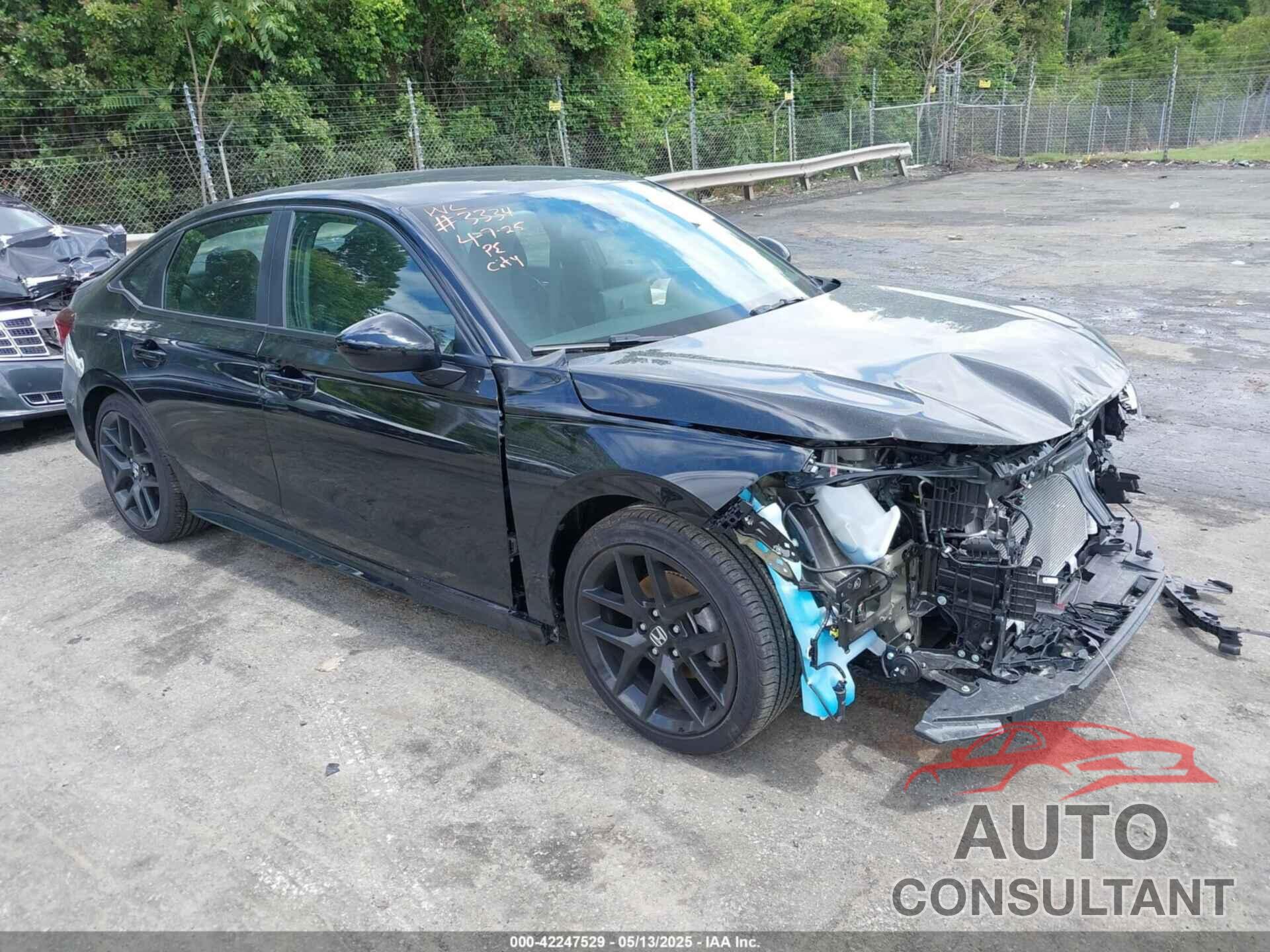 HONDA CIVIC 2025 - 2HGFE2F50SH509578