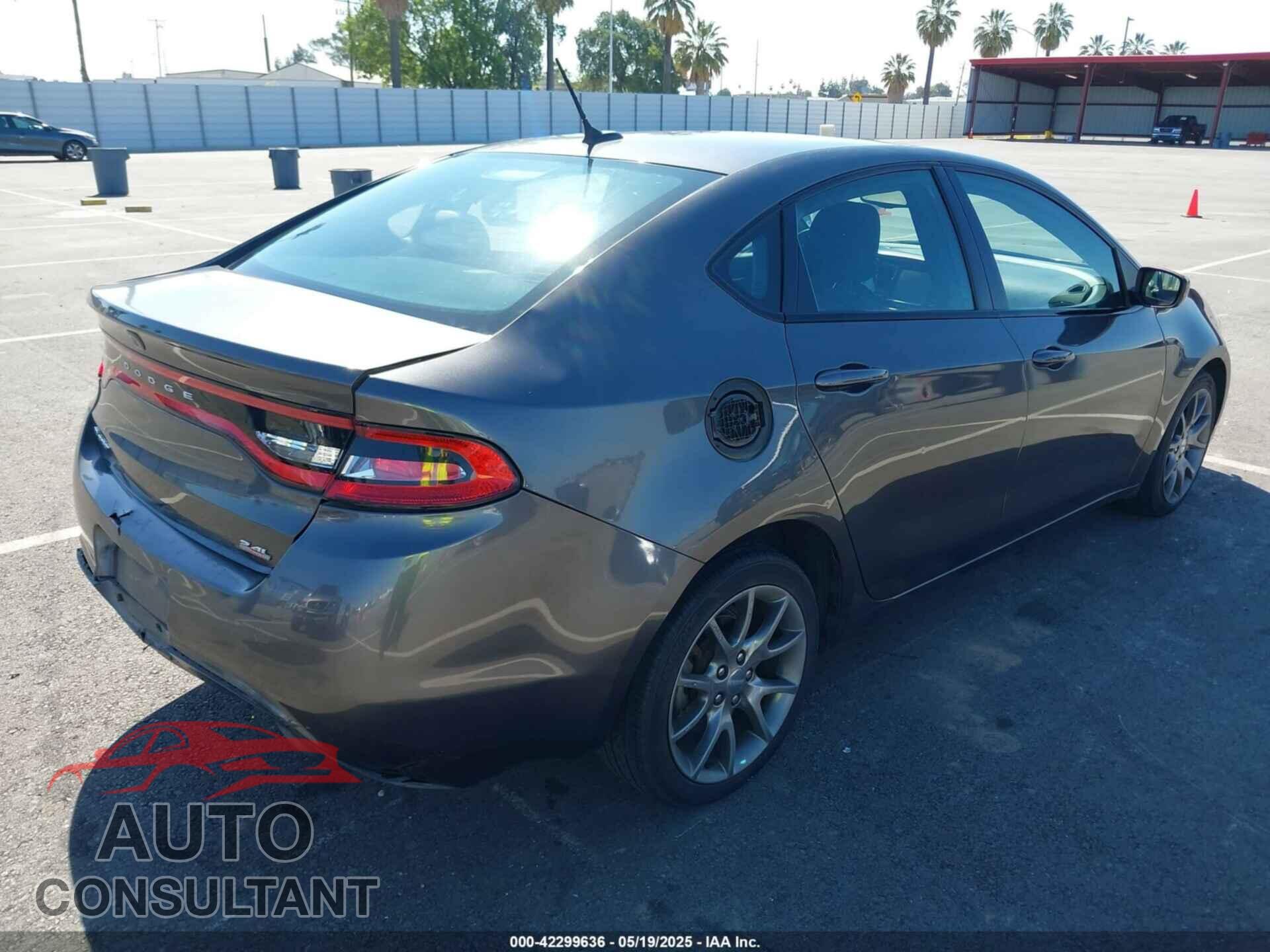 DODGE DART 2014 - 1C3CDFBB9ED861040
