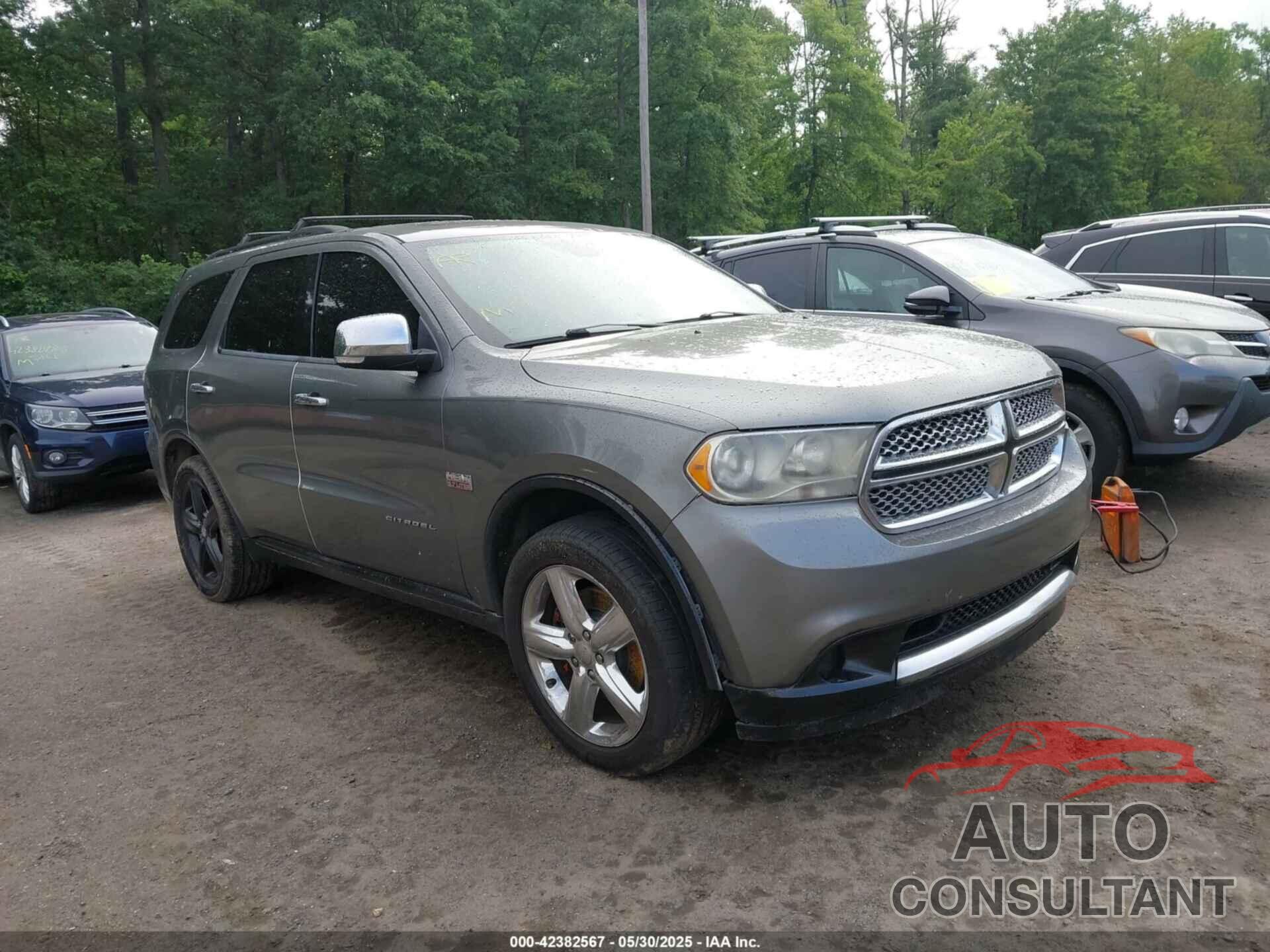 DODGE DURANGO 2012 - 1C4SDHET5CC205668