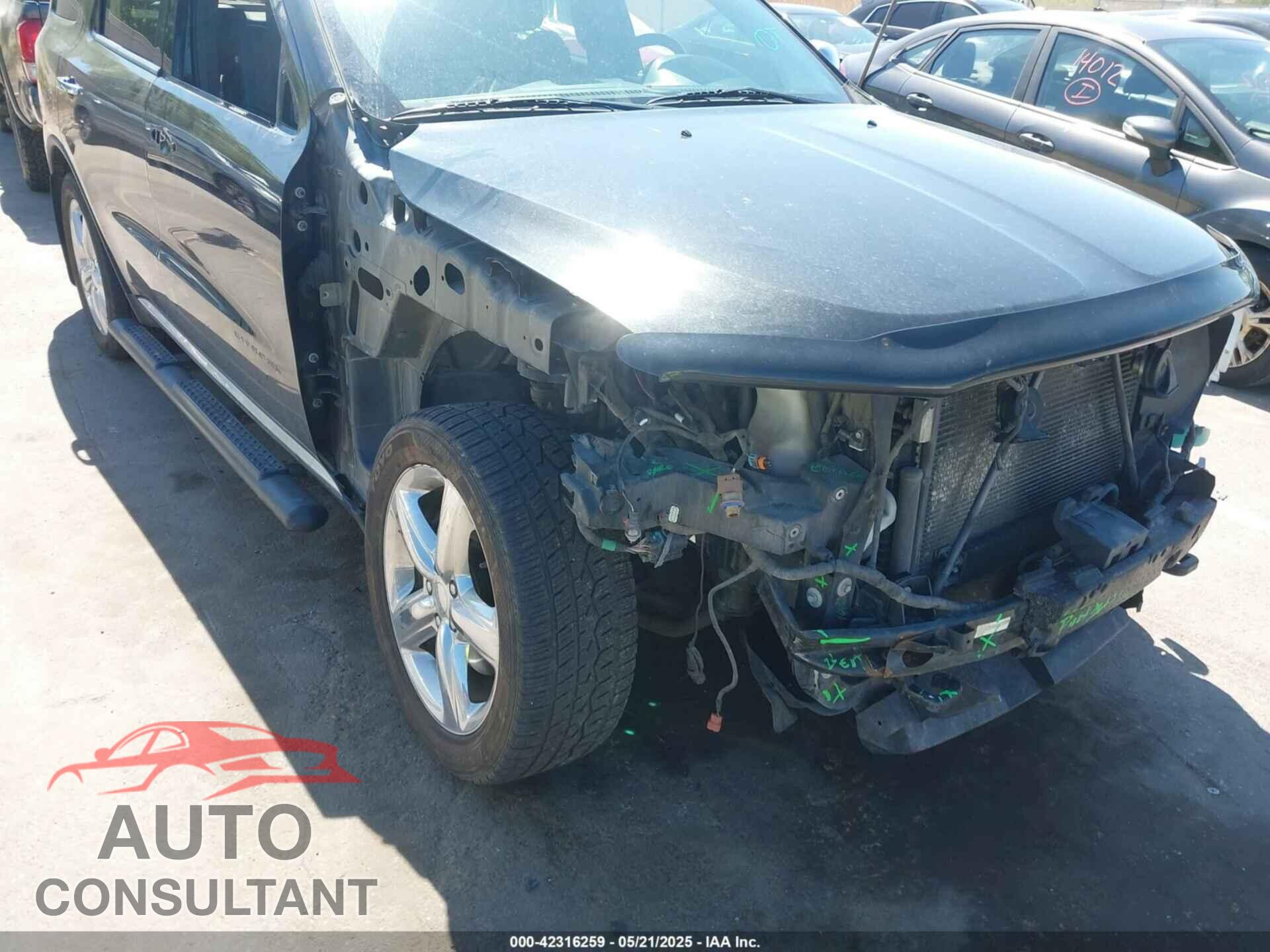 DODGE DURANGO 2013 - 1C4SDJET5DC602192