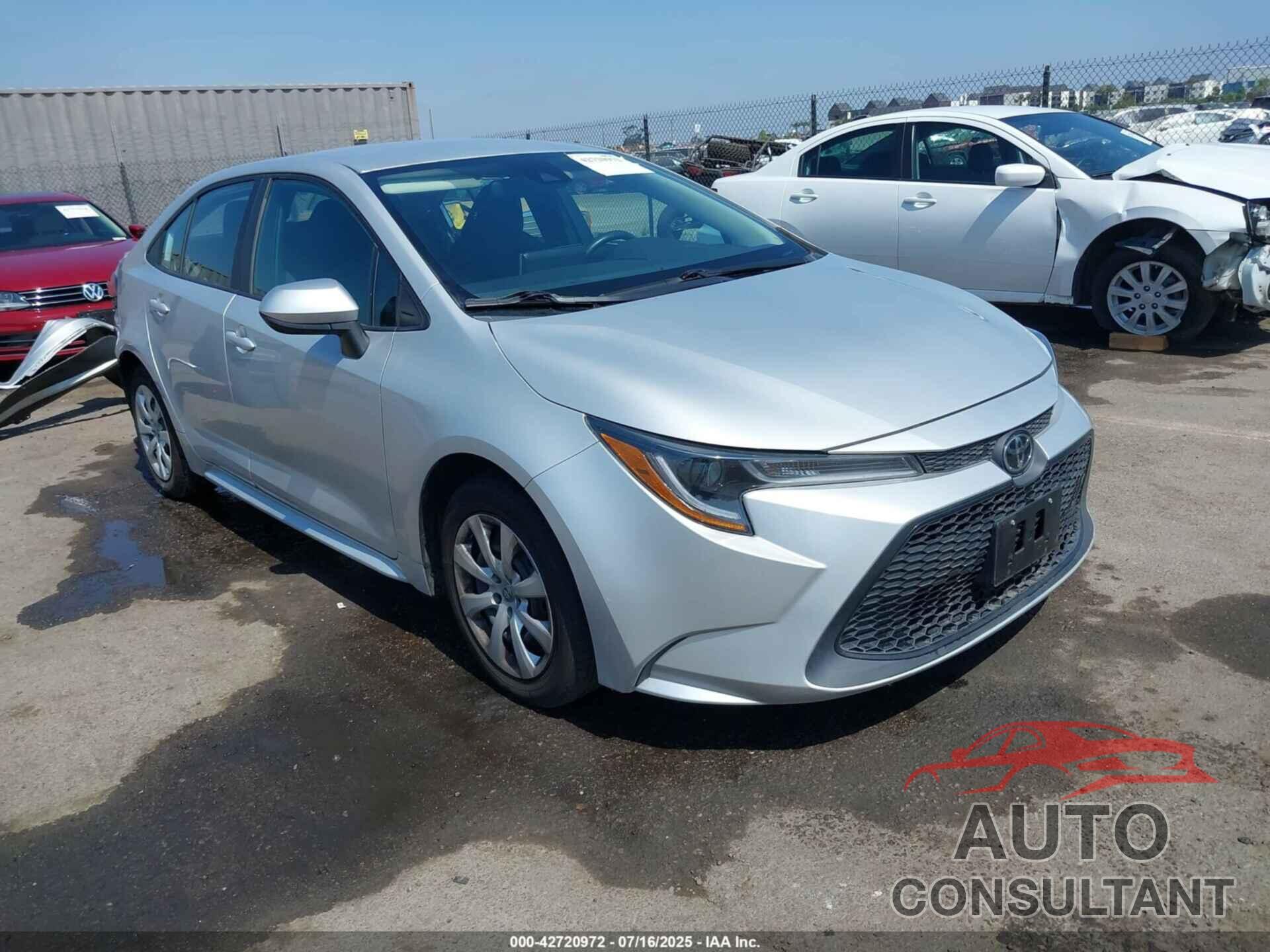 TOYOTA COROLLA 2021 - 5YFEPMAE4MP244071