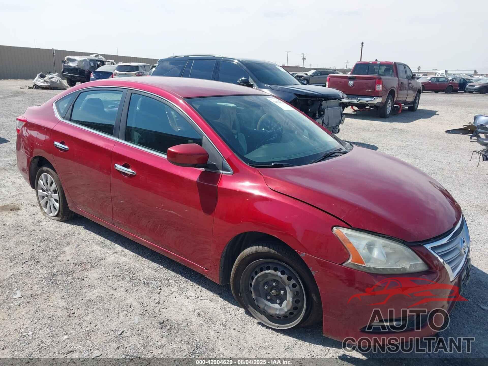 NISSAN SENTRA 2015 - 3N1AB7AP9FL666615