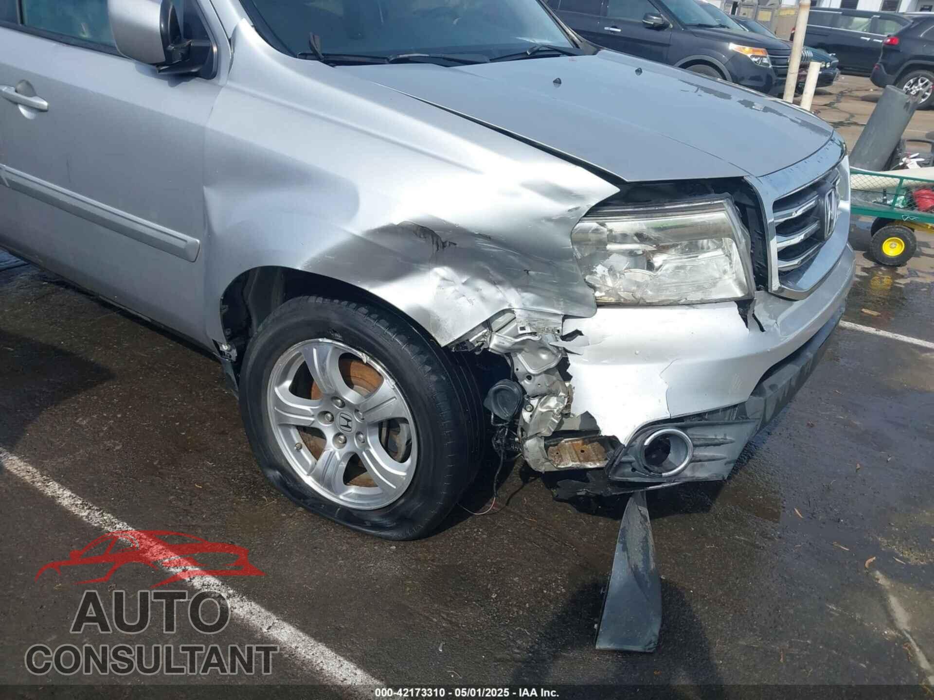 HONDA PILOT 2012 - 5FNYF3H68CB014083