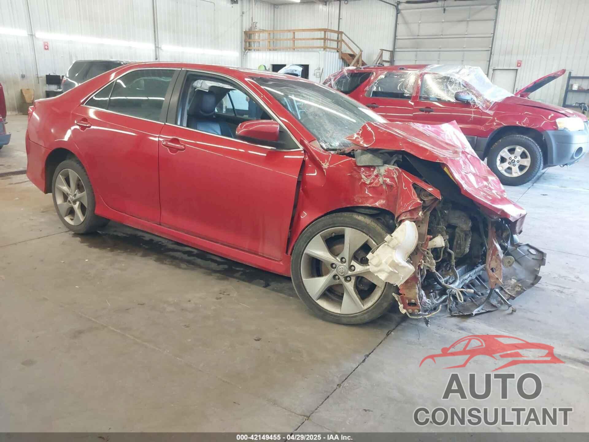 TOYOTA CAMRY 2012 - 4T1BK1FK3CU502883