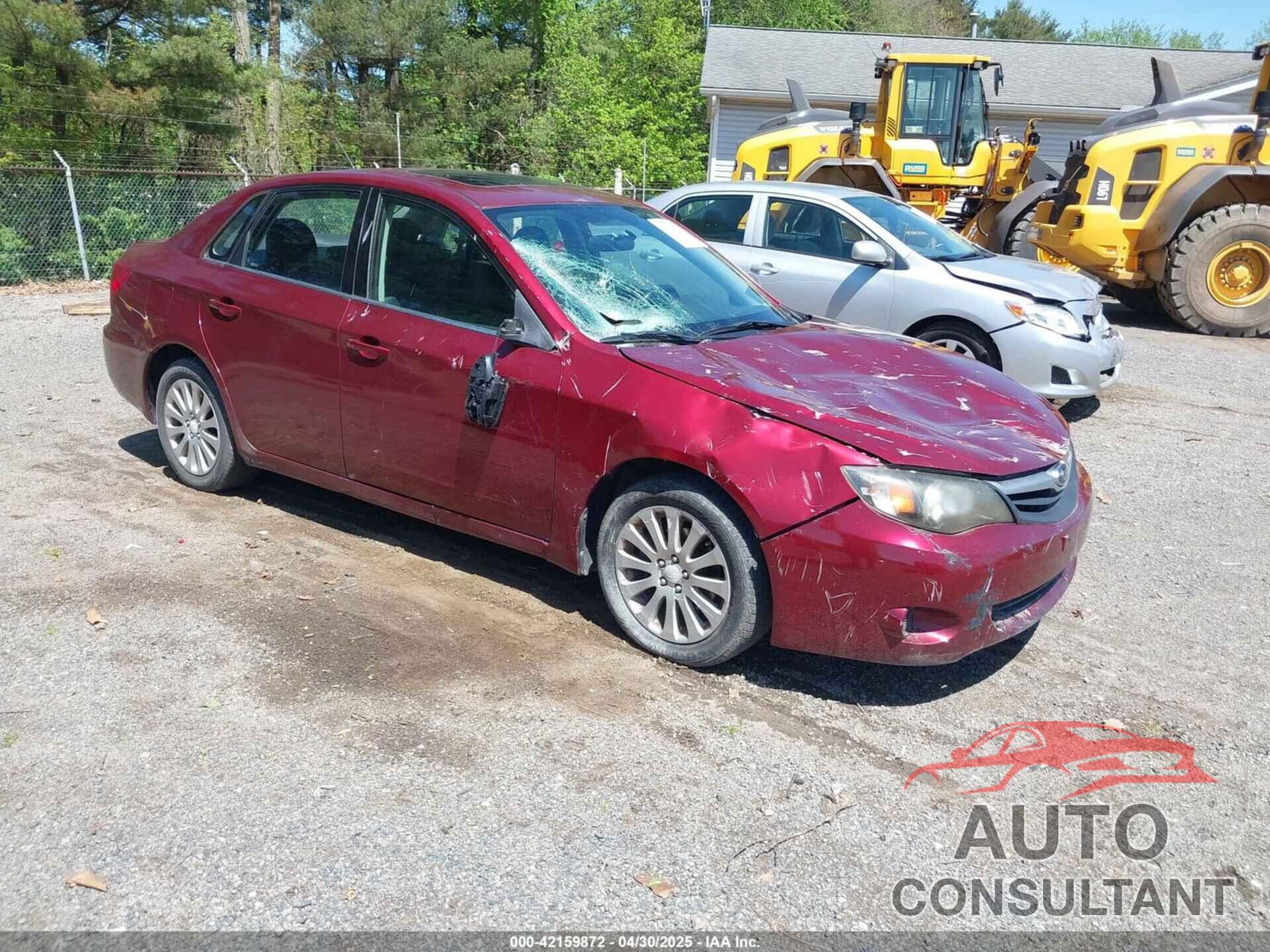SUBARU IMPREZA 2011 - JF1GE6B64BH506977
