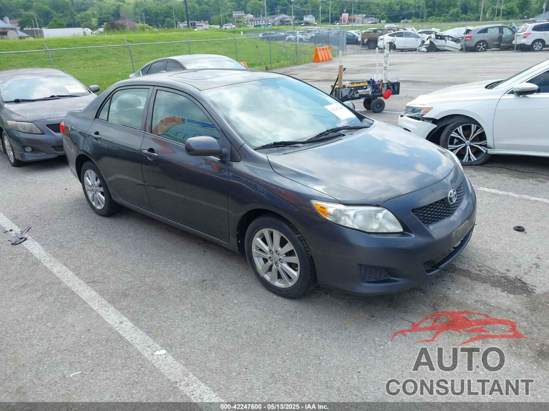 TOYOTA COROLLA 2009 - 1NXBU40E49Z046111