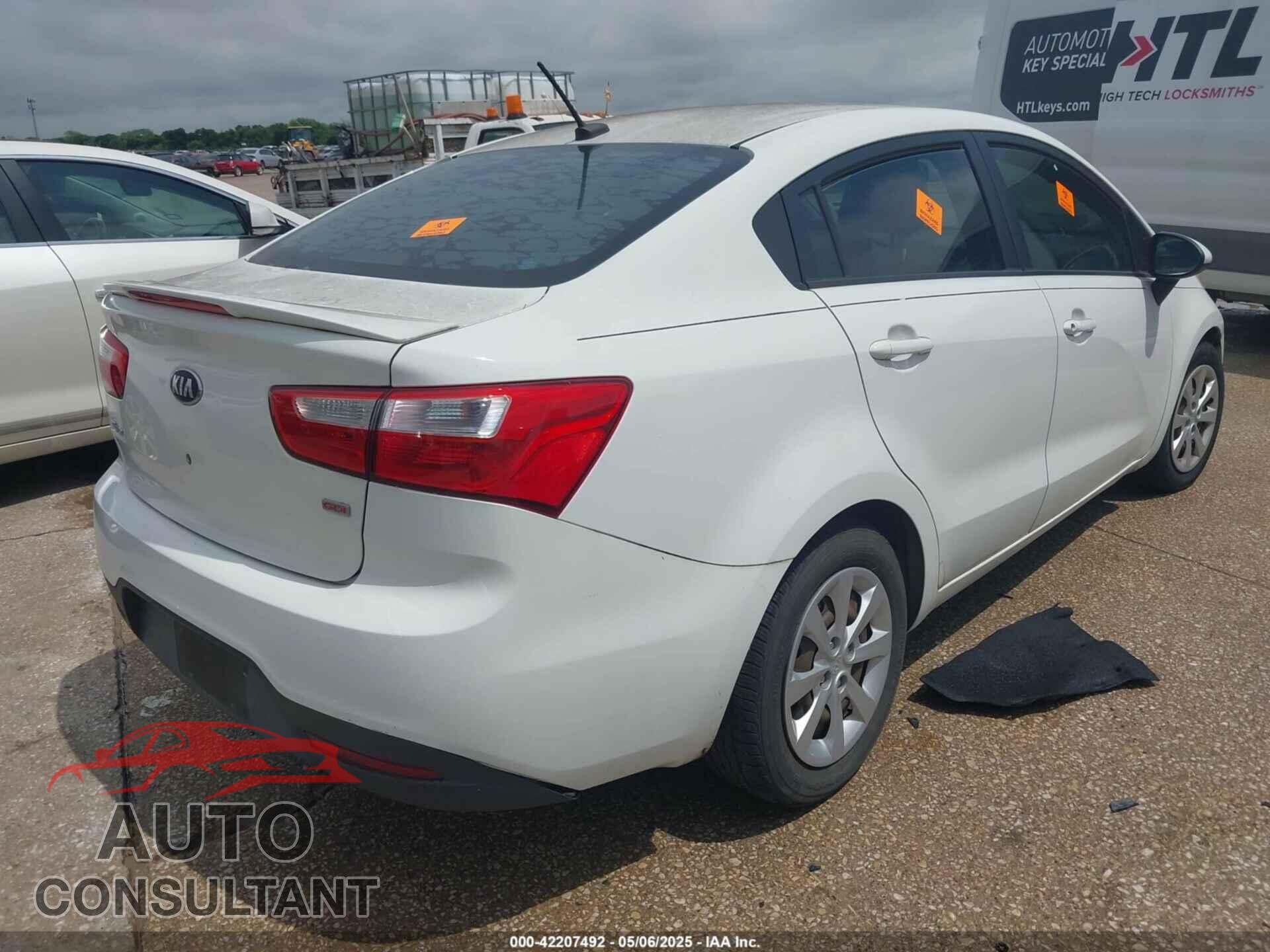 KIA RIO 2013 - KNADM4A36D6148689