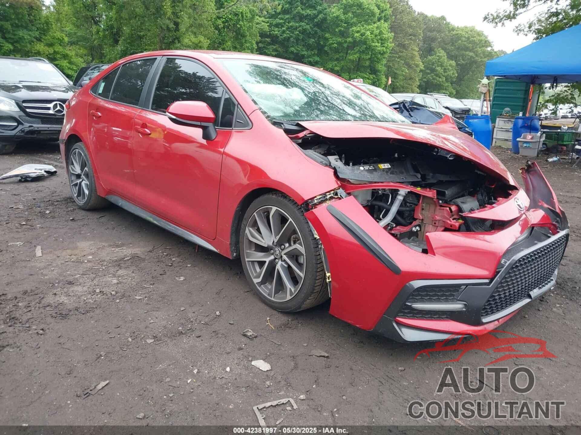 TOYOTA COROLLA 2021 - 5YFS4MCE3MP096911