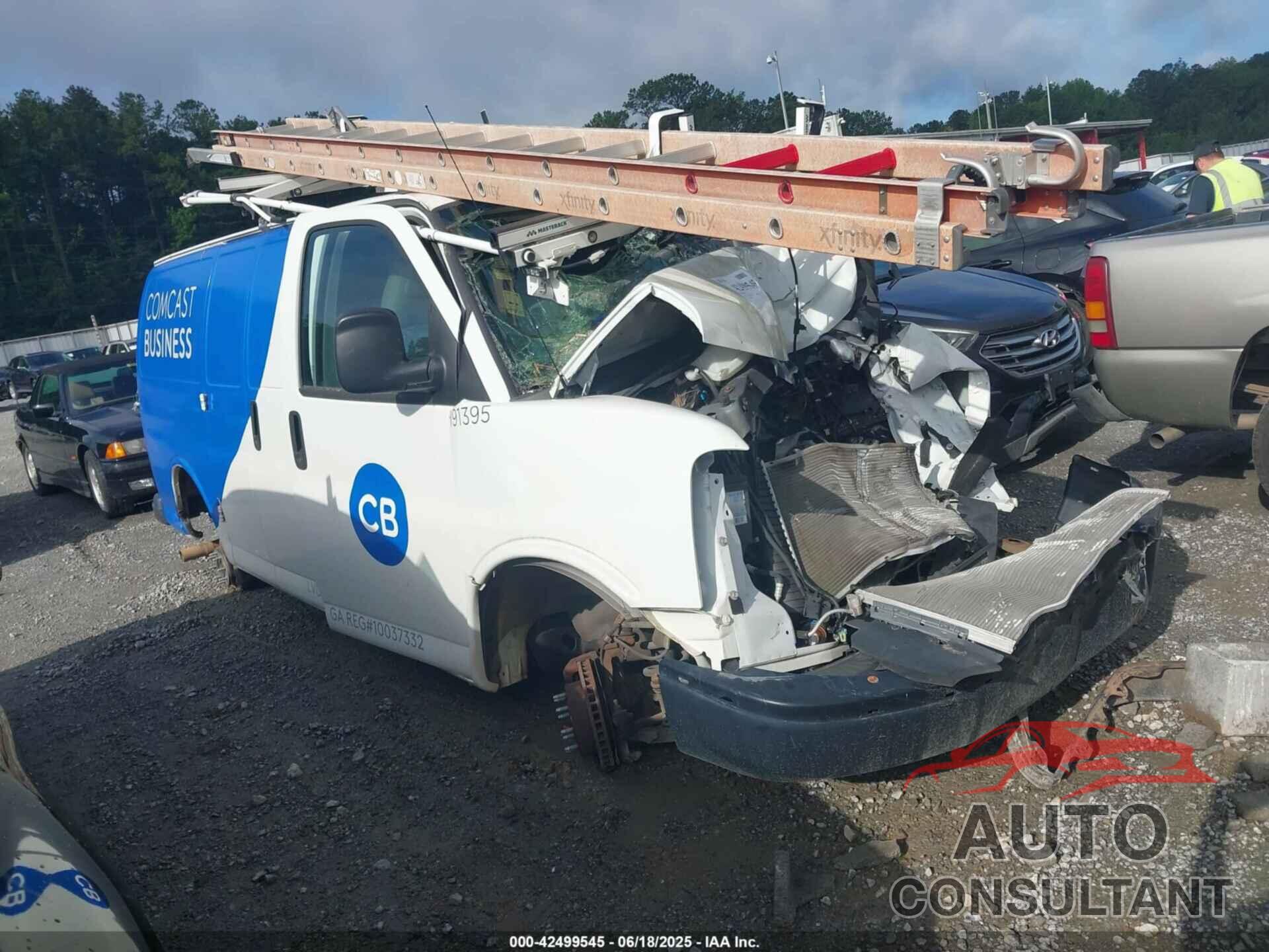 CHEVROLET EXPRESS 2500 2019 - 1GCWGAFP0K1351293