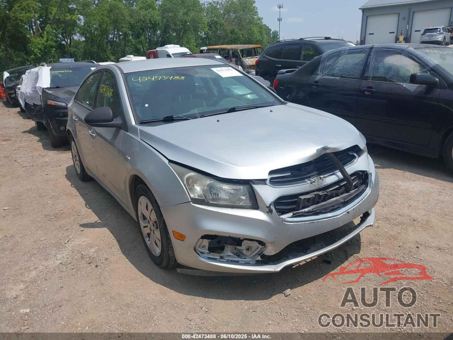 CHEVROLET CRUZE 2015 - 1G1PA5SH0F7242758