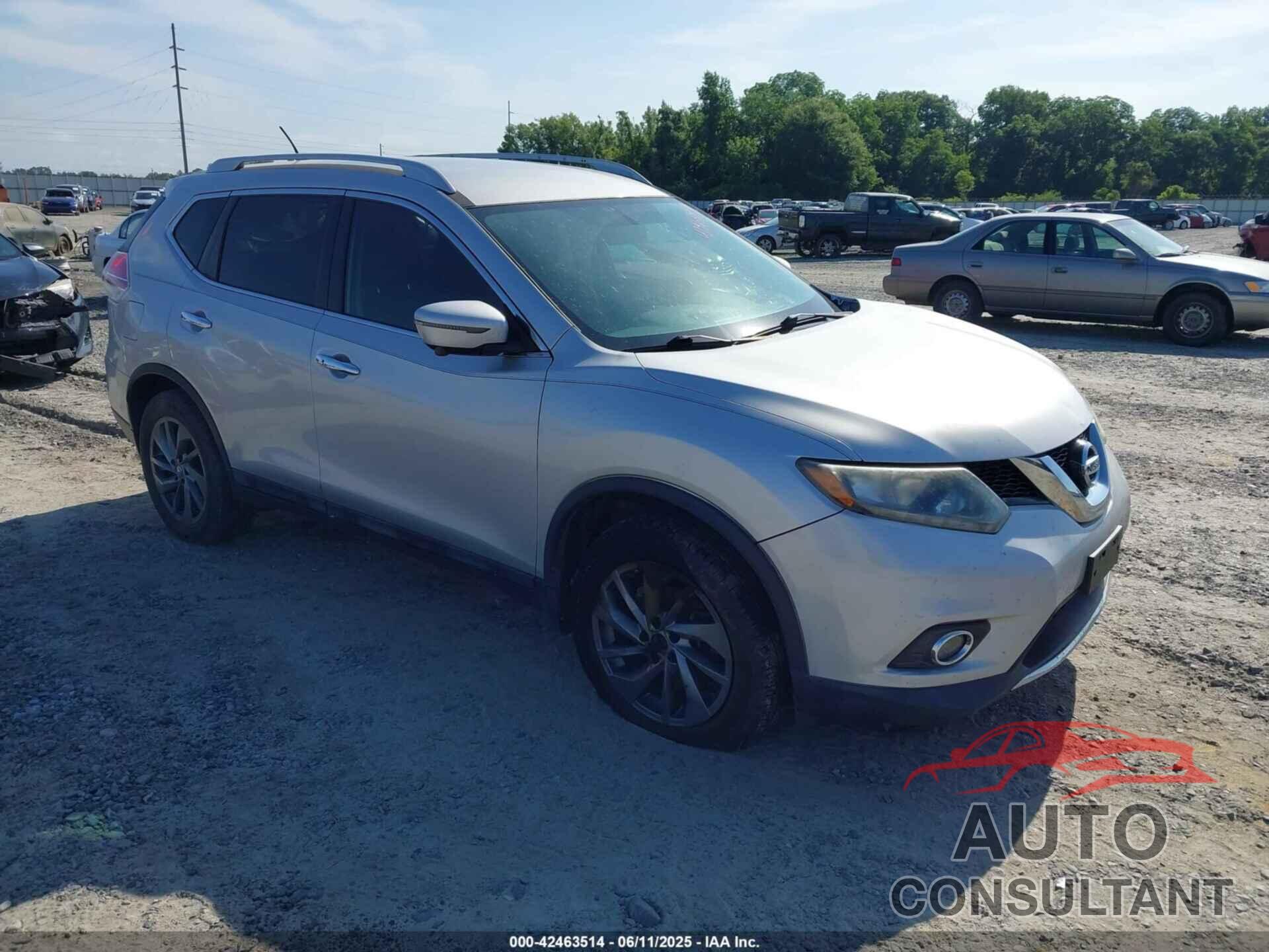NISSAN ROGUE 2016 - 5N1AT2MV7GC740050