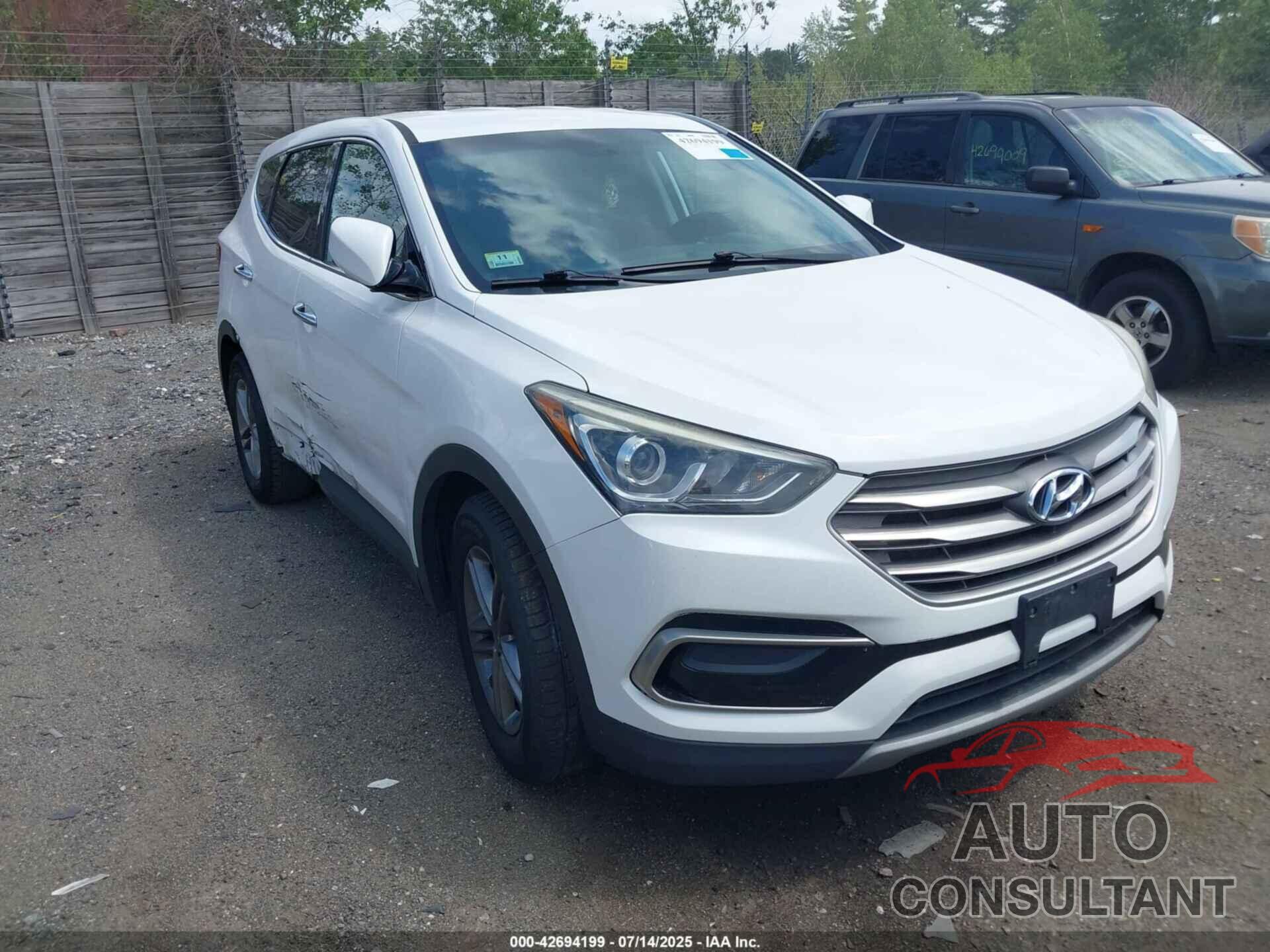 HYUNDAI SANTA FE SPORT 2017 - 5XYZTDLB4HG411538