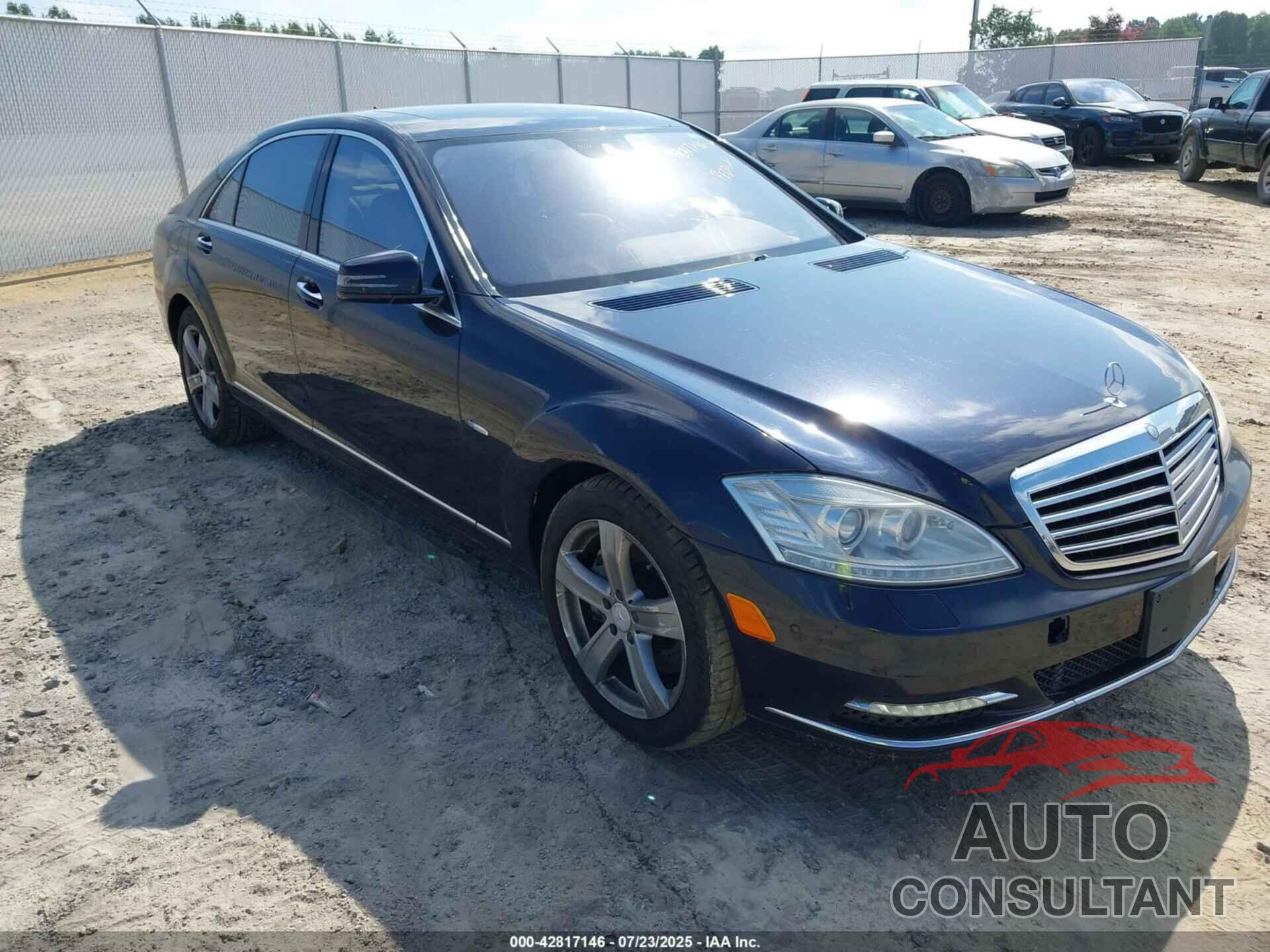 MERCEDES-BENZ S 550 2012 - WDDNG9EB0CA485065
