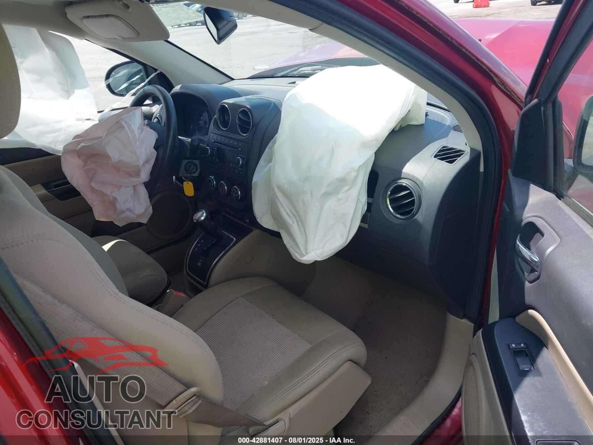 JEEP COMPASS 2013 - 1C4NJDBBXDD249588