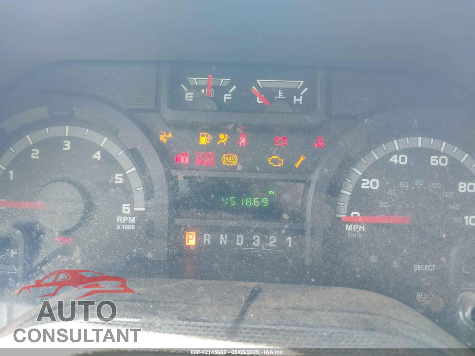 FORD E-450 CUTAWAY 2012 - 1FDXE4FS9CDA08929