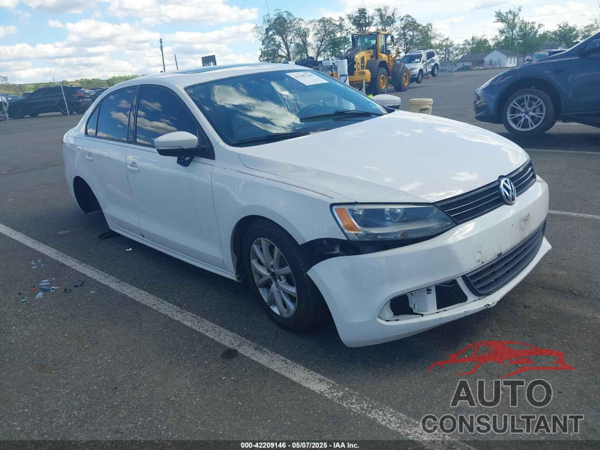 VOLKSWAGEN JETTA 2012 - 3VWDX7AJ7CM362001