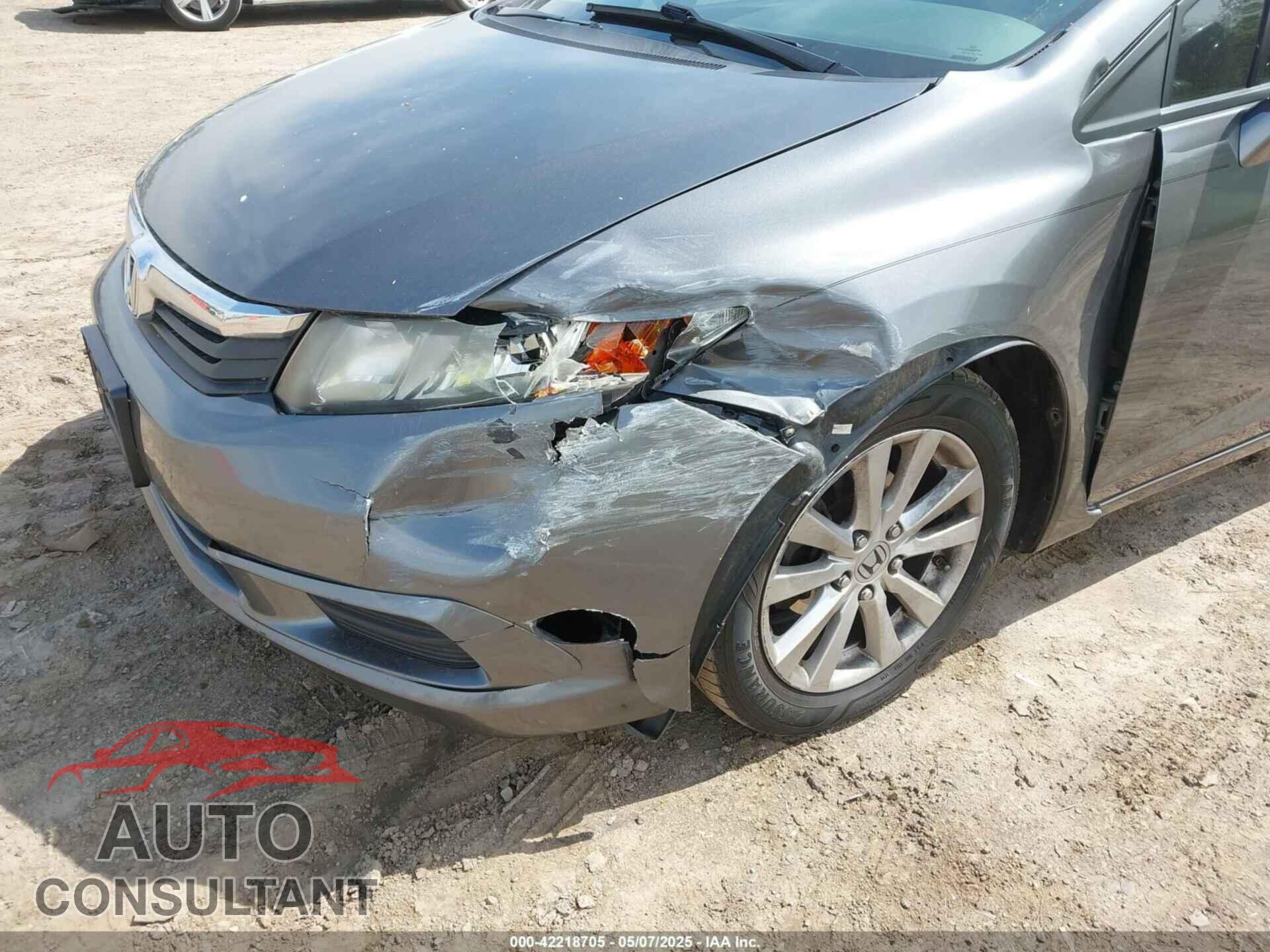 HONDA CIVIC 2012 - 19XFB2F80CE031936