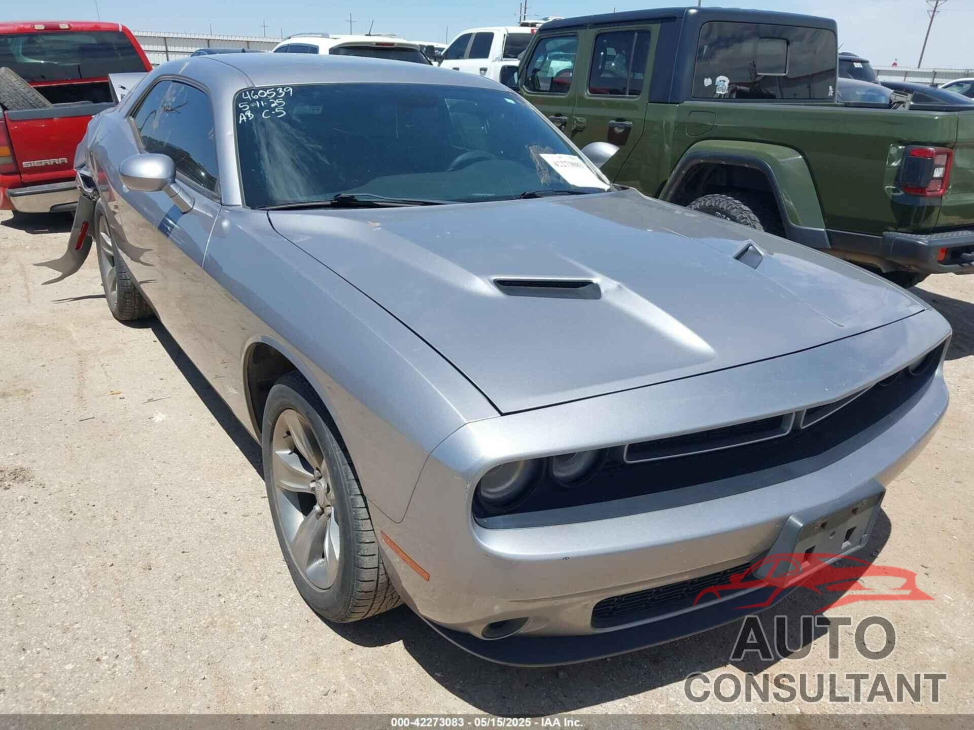 DODGE CHALLENGER 2015 - 2C3CDZAG0FH704029
