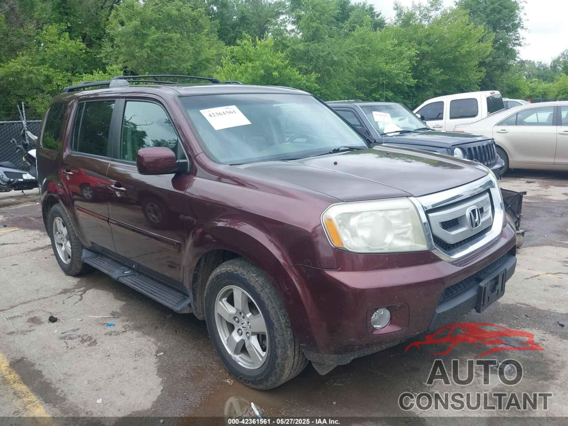 HONDA PILOT 2009 - 5FNYF48609B007269