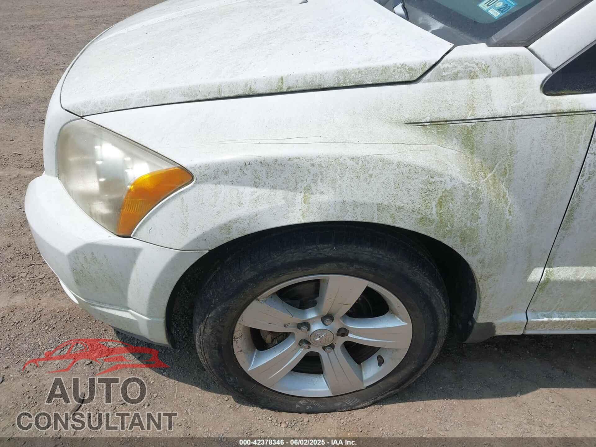 DODGE CALIBER 2012 - 1C3CDWDA4CD533901