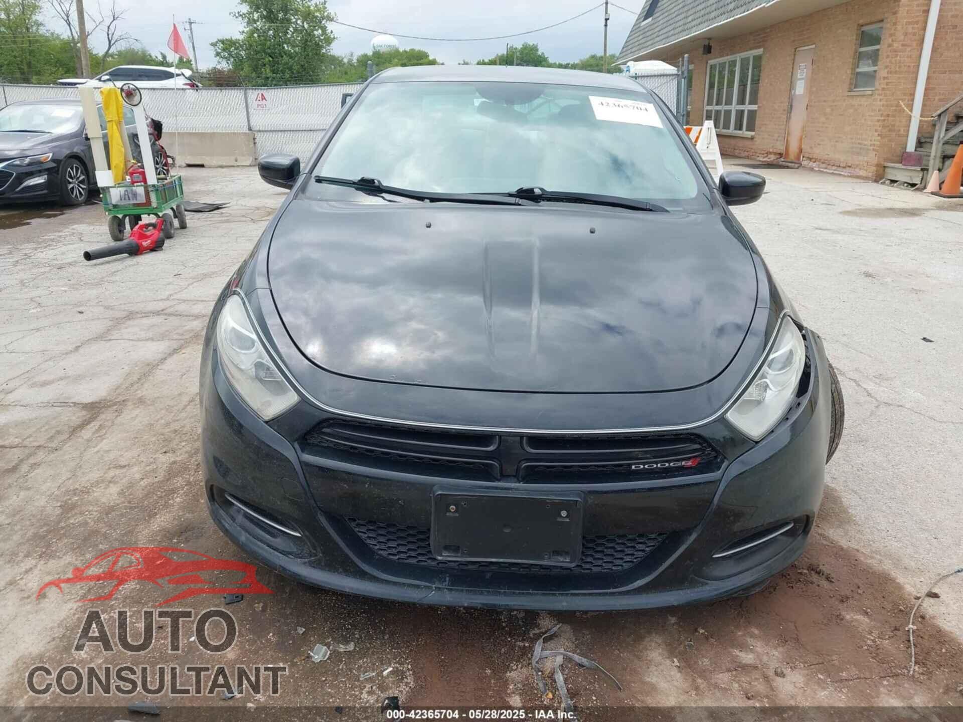 DODGE DART 2013 - 1C3CDFBA7DD117880
