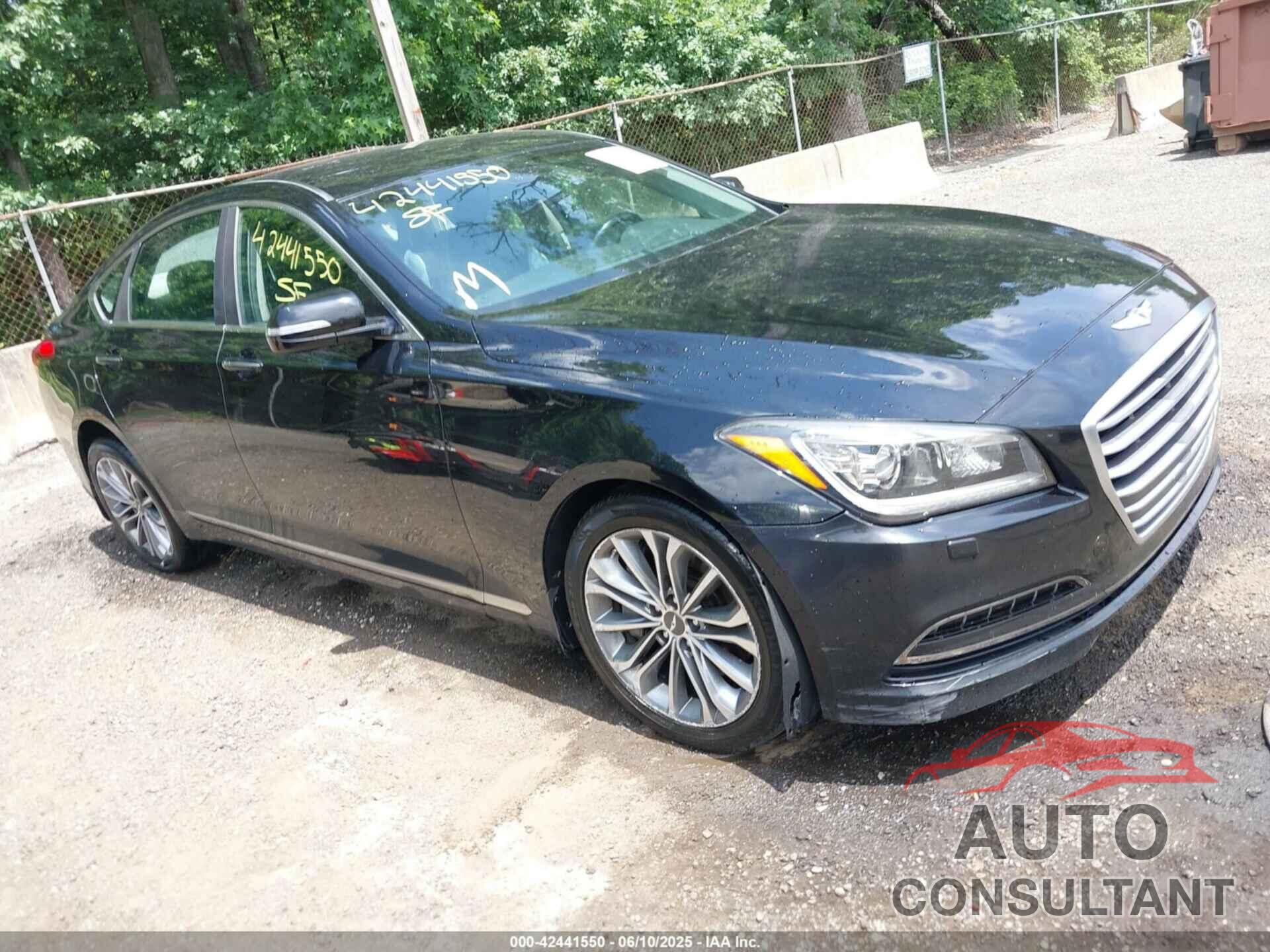 HYUNDAI GENESIS 2016 - KMHGN4JE4GU111148