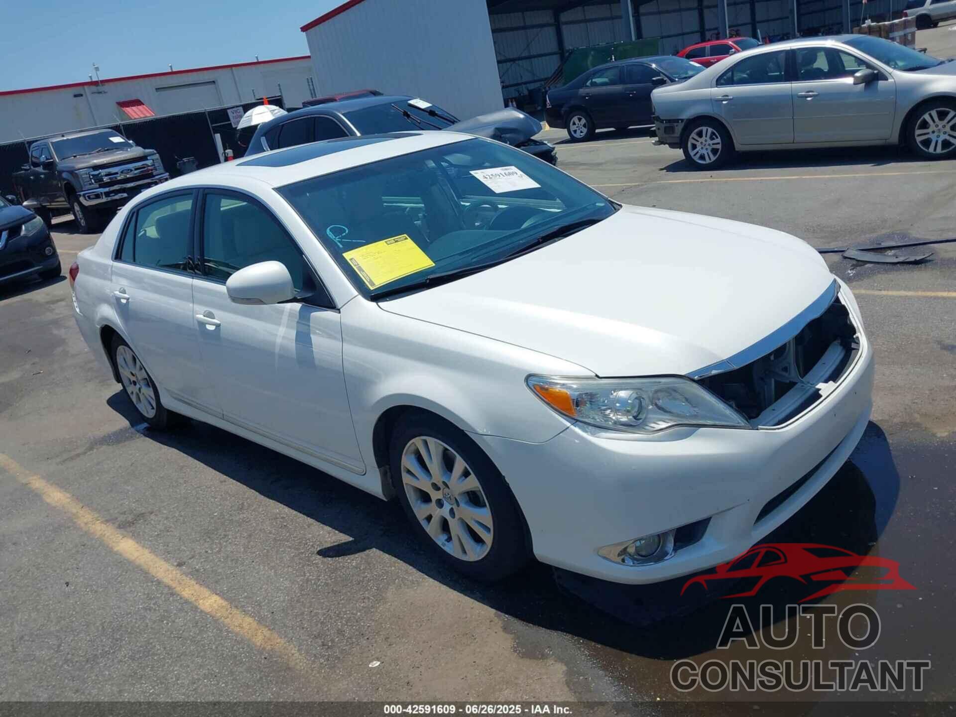 TOYOTA AVALON 2012 - 4T1BK3DB3CU466692
