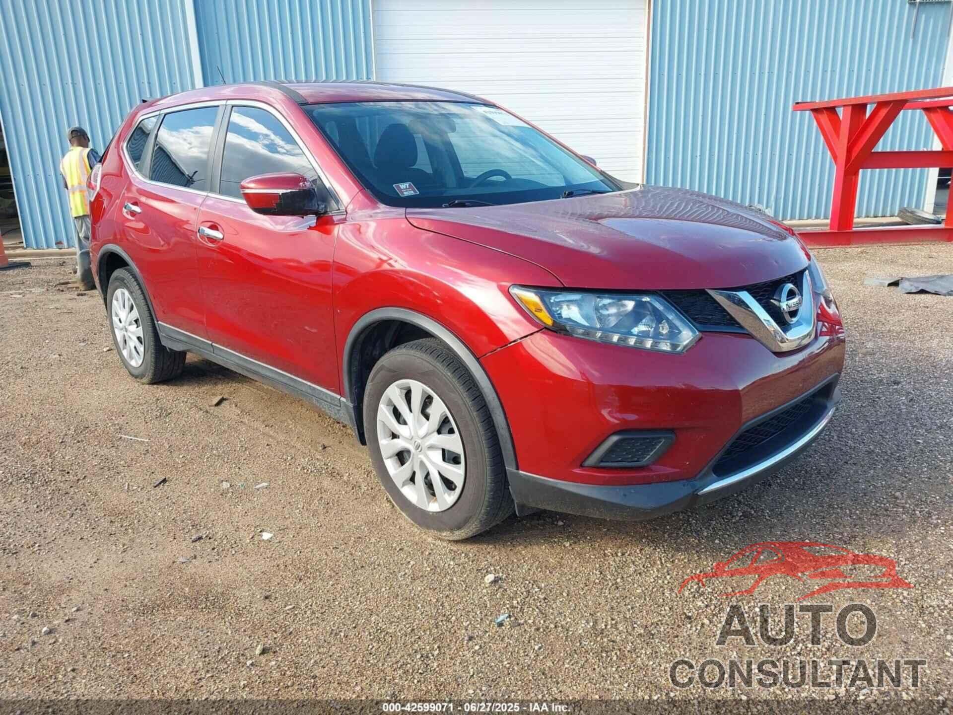 NISSAN ROGUE 2015 - KNMAT2MT2FP559075