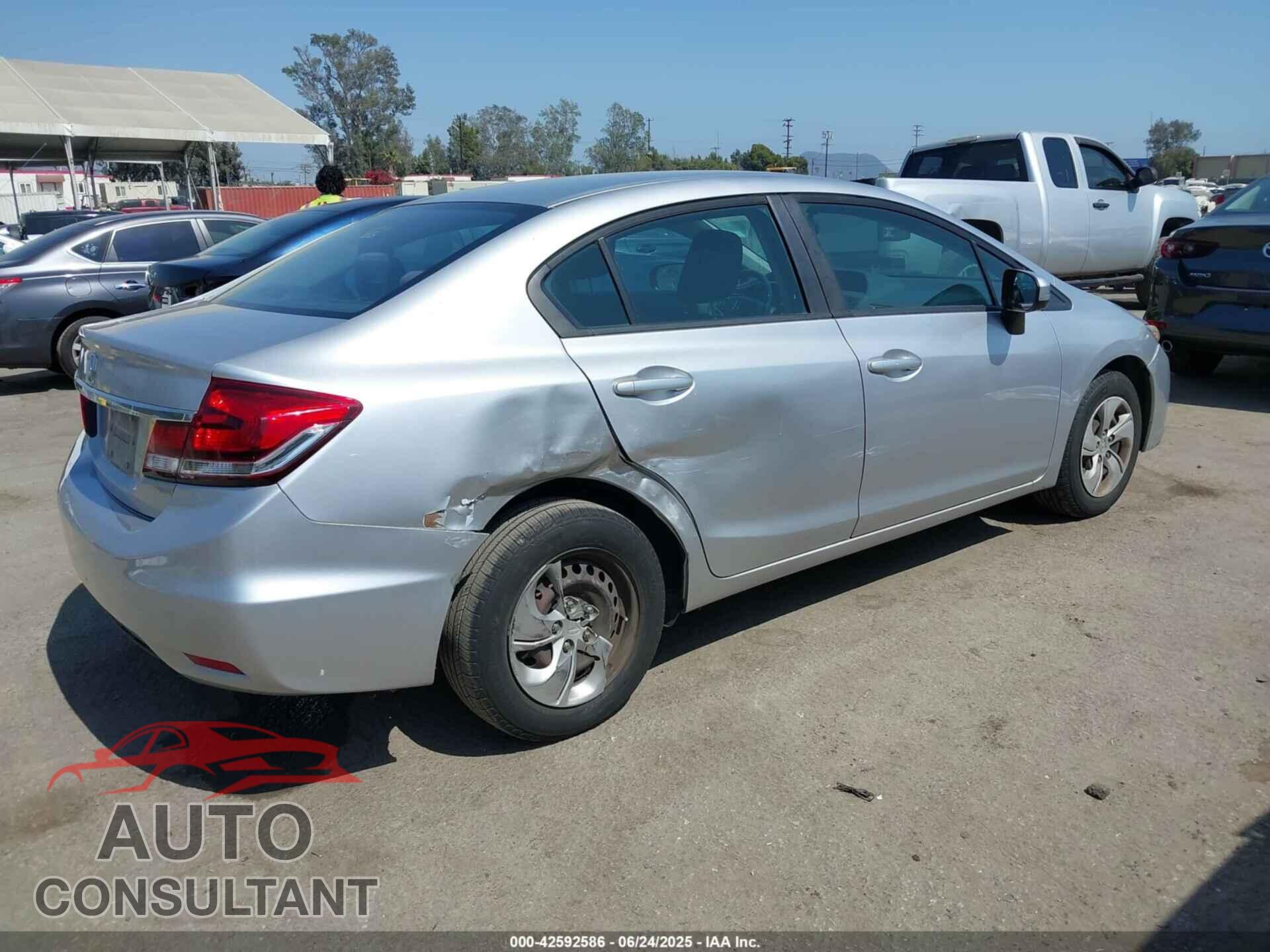 HONDA CIVIC 2014 - 19XFB2F5XEE260388