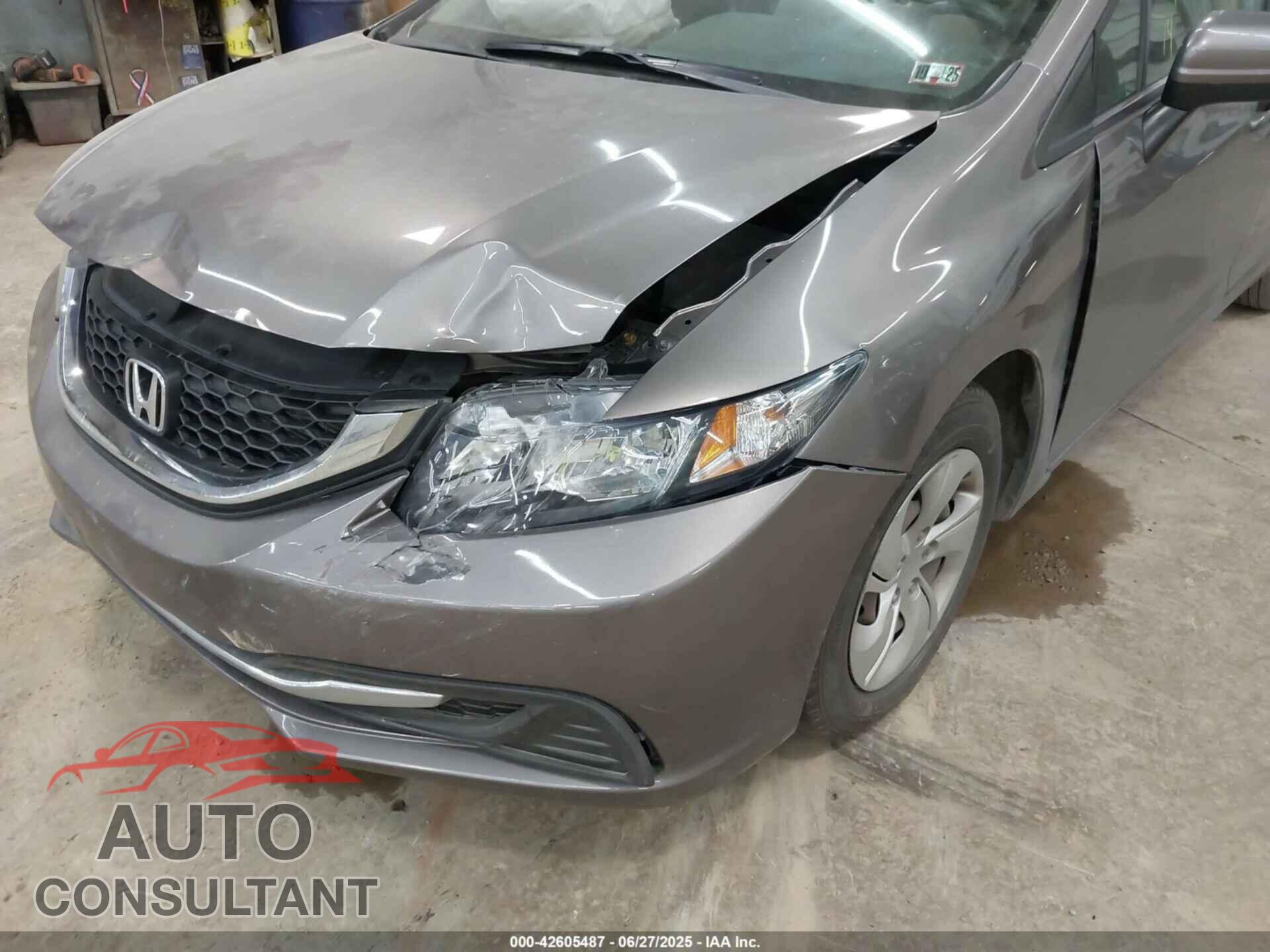 HONDA CIVIC 2014 - 19XFB2F54EE243876