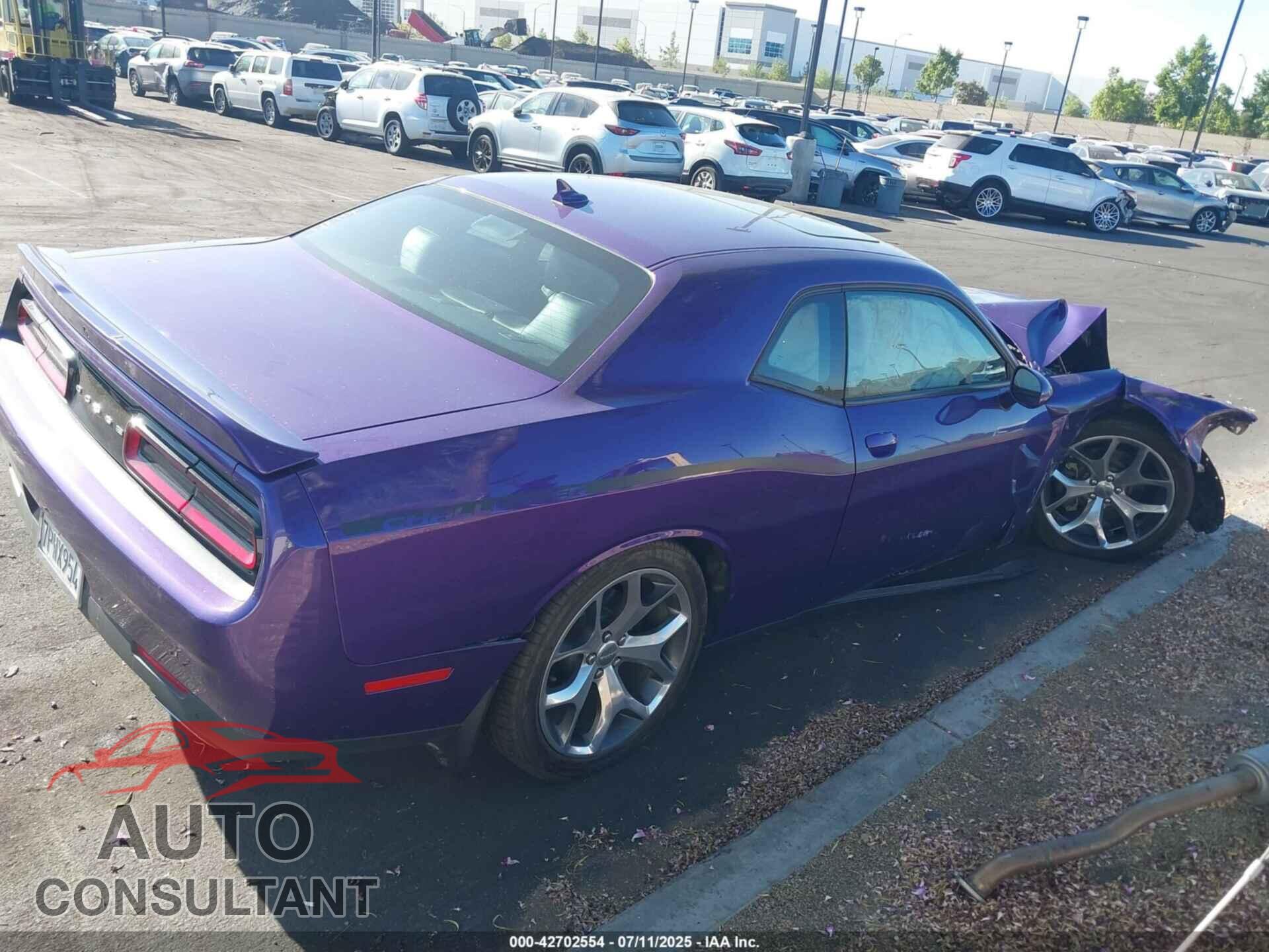 DODGE CHALLENGER 2016 - 2C3CDZAGXGH143095