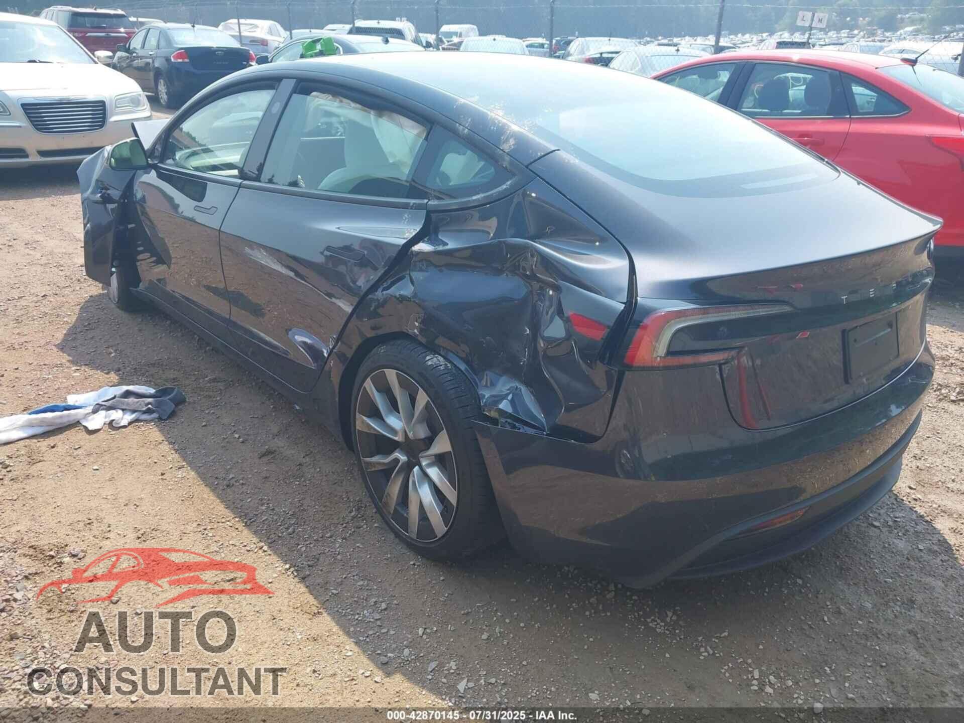 TESLA MODEL 3 2025 - 5YJ3E1EA4SF024098